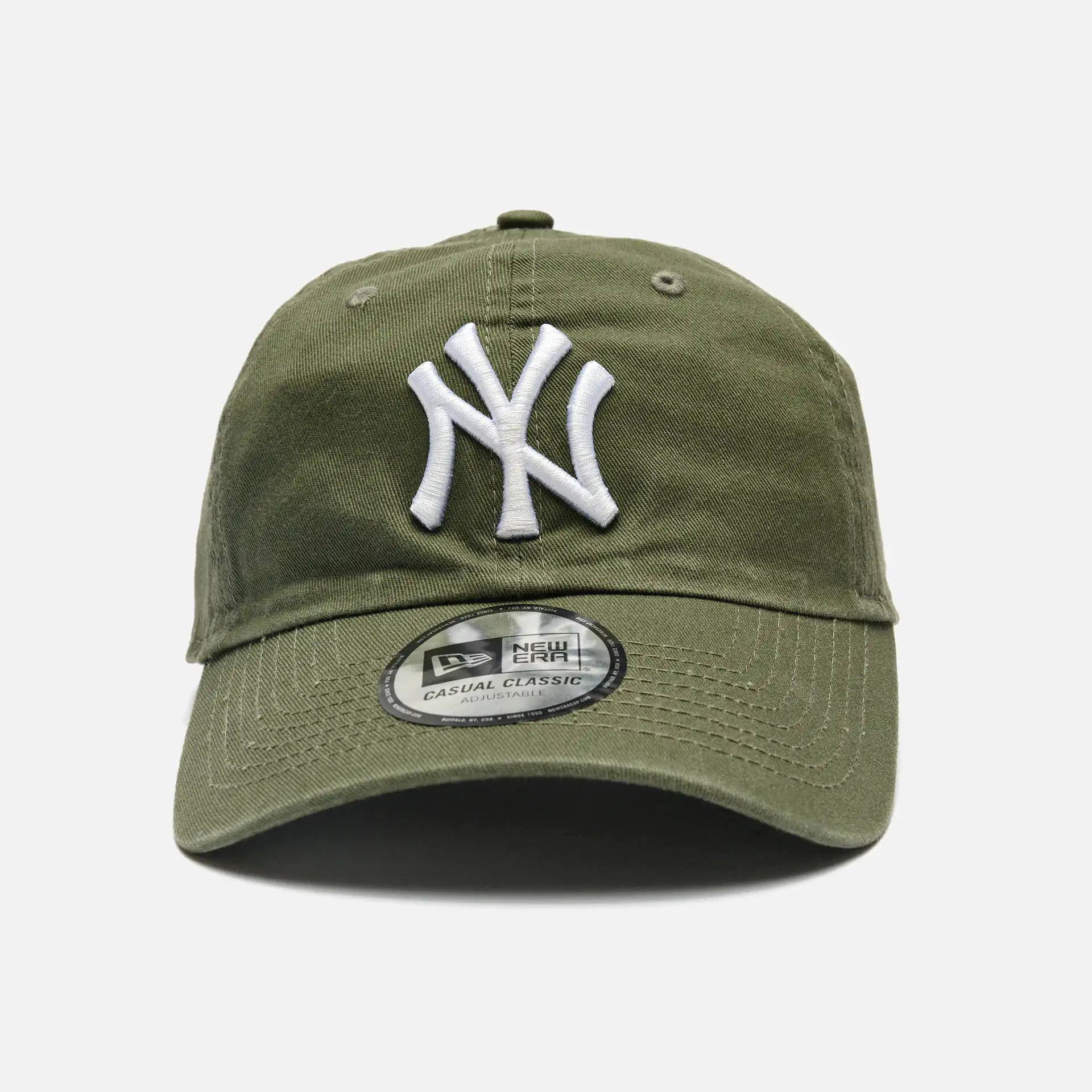 New Era MLB NY Yankees Washed 9Twenty Dad Cap Olive
