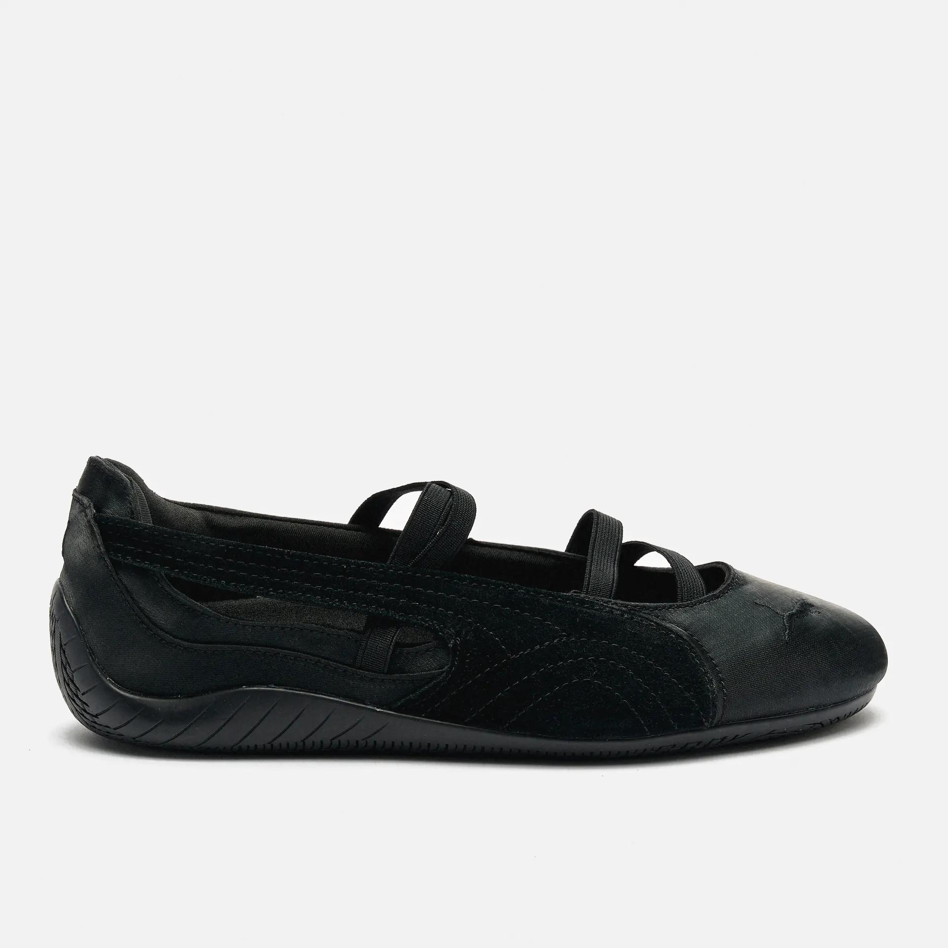 PUMA Speedcat Ballet Satin Sneakers Black/Cool Dark Grey