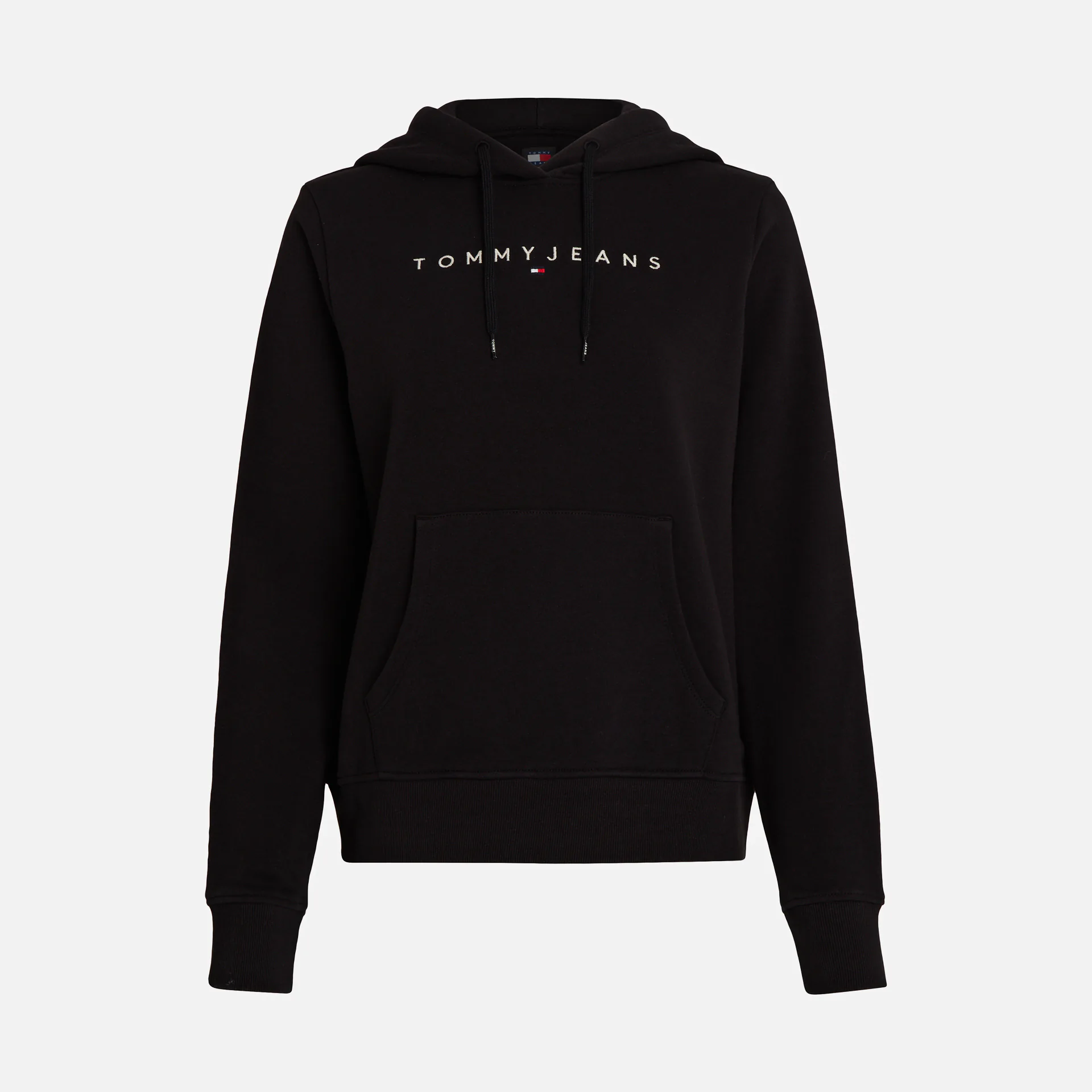 Tommy Jeans Linear Hoodie Black