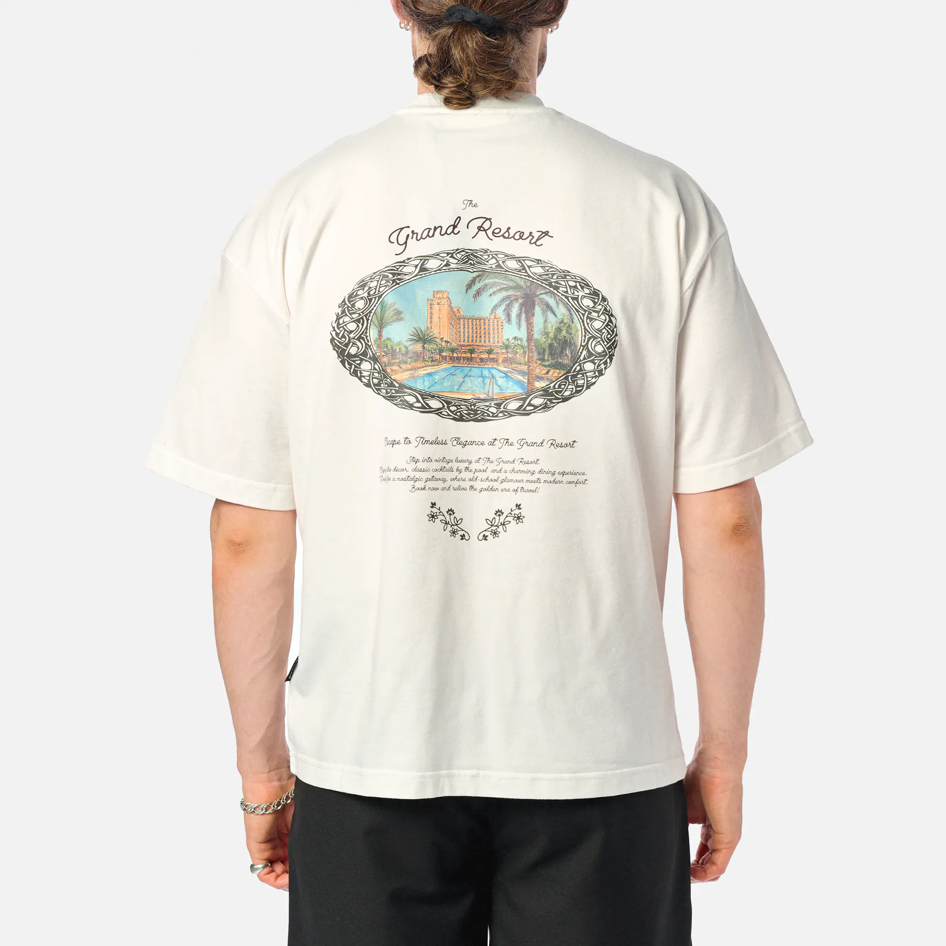 Prohibited Grand Pool T-Shirt Off-White