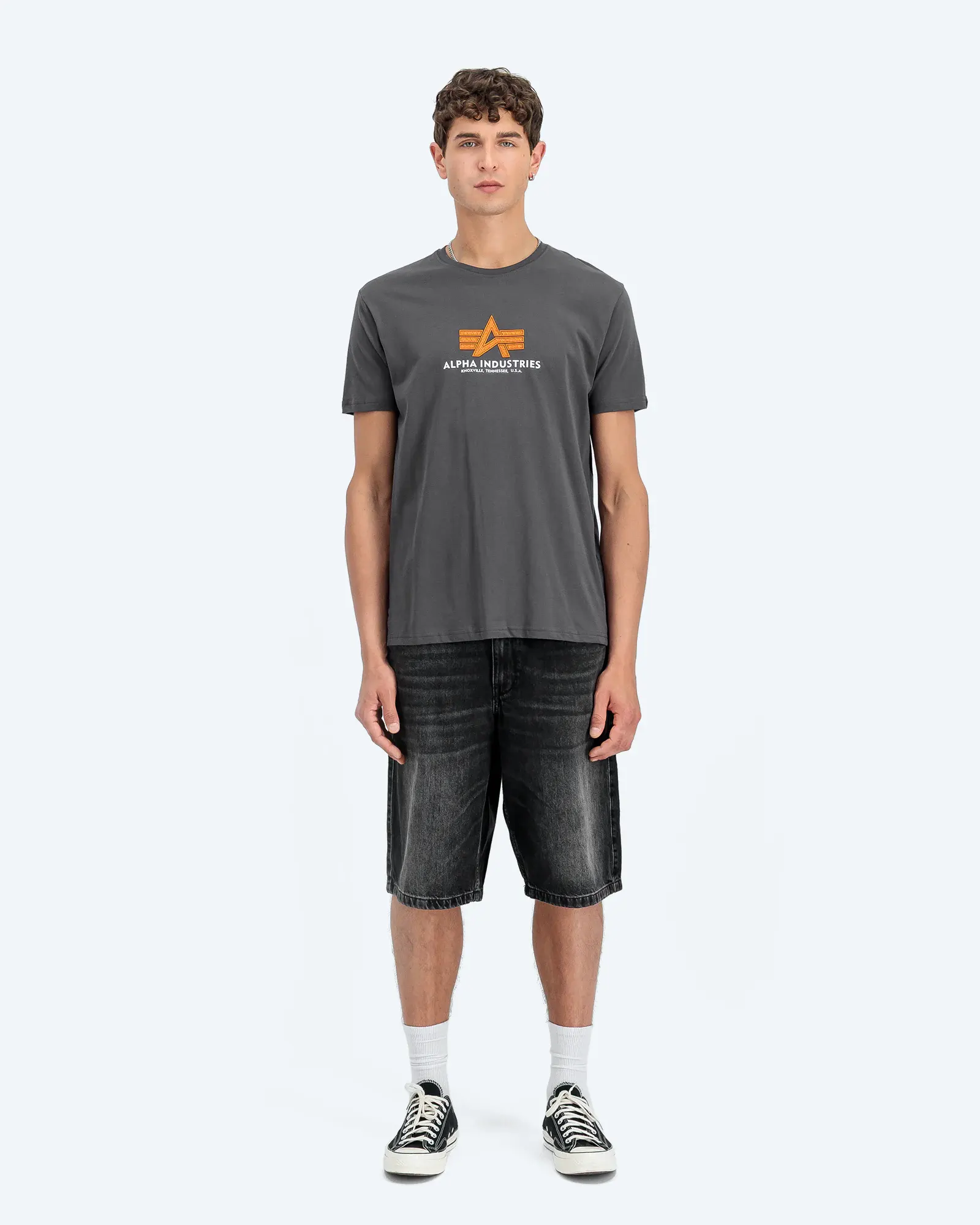 Basic T-Shirt Rubber Grey