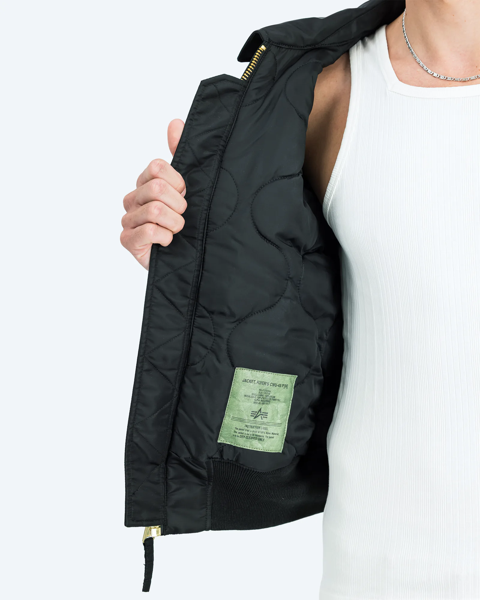 Alpha Industries CWU-45 Heritage Jacket Black