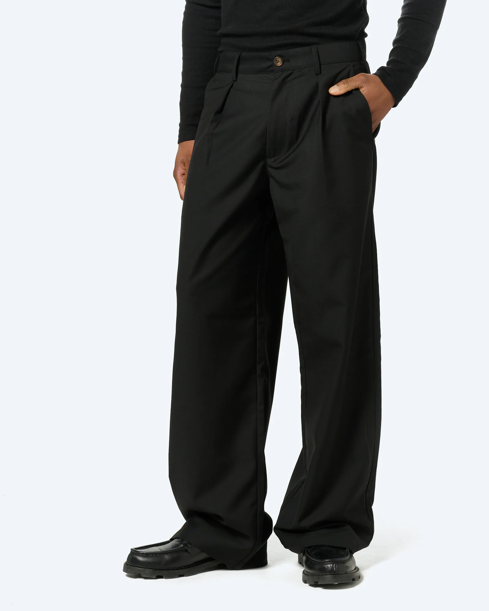 Prohibited SoHo Pleated Pants Black