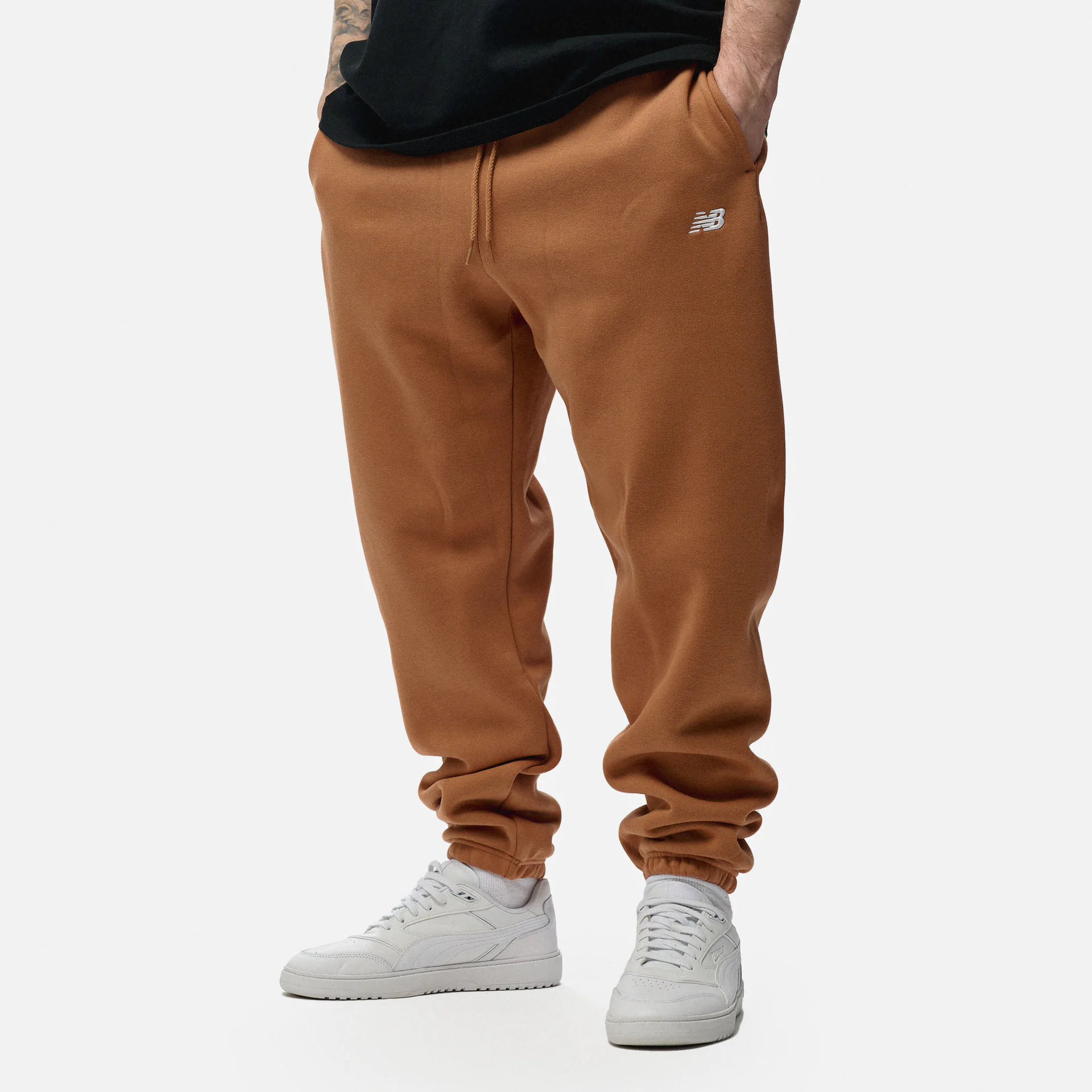 New Balance Sport Essentials Fleece Jogger Walnut