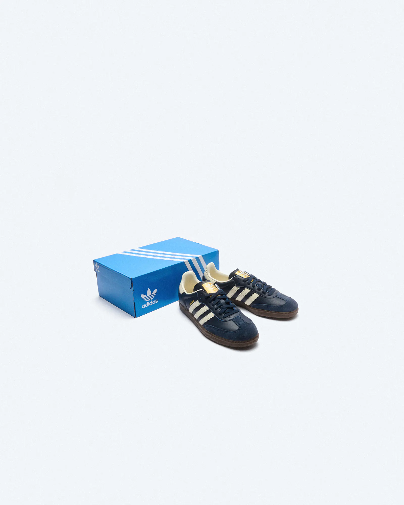 adidas Originals Sneaker Samba OG Core Night Navy/Cream White/Gum adidas Originals Sneaker Samba OG Core Night Navy/Cream White/Gum