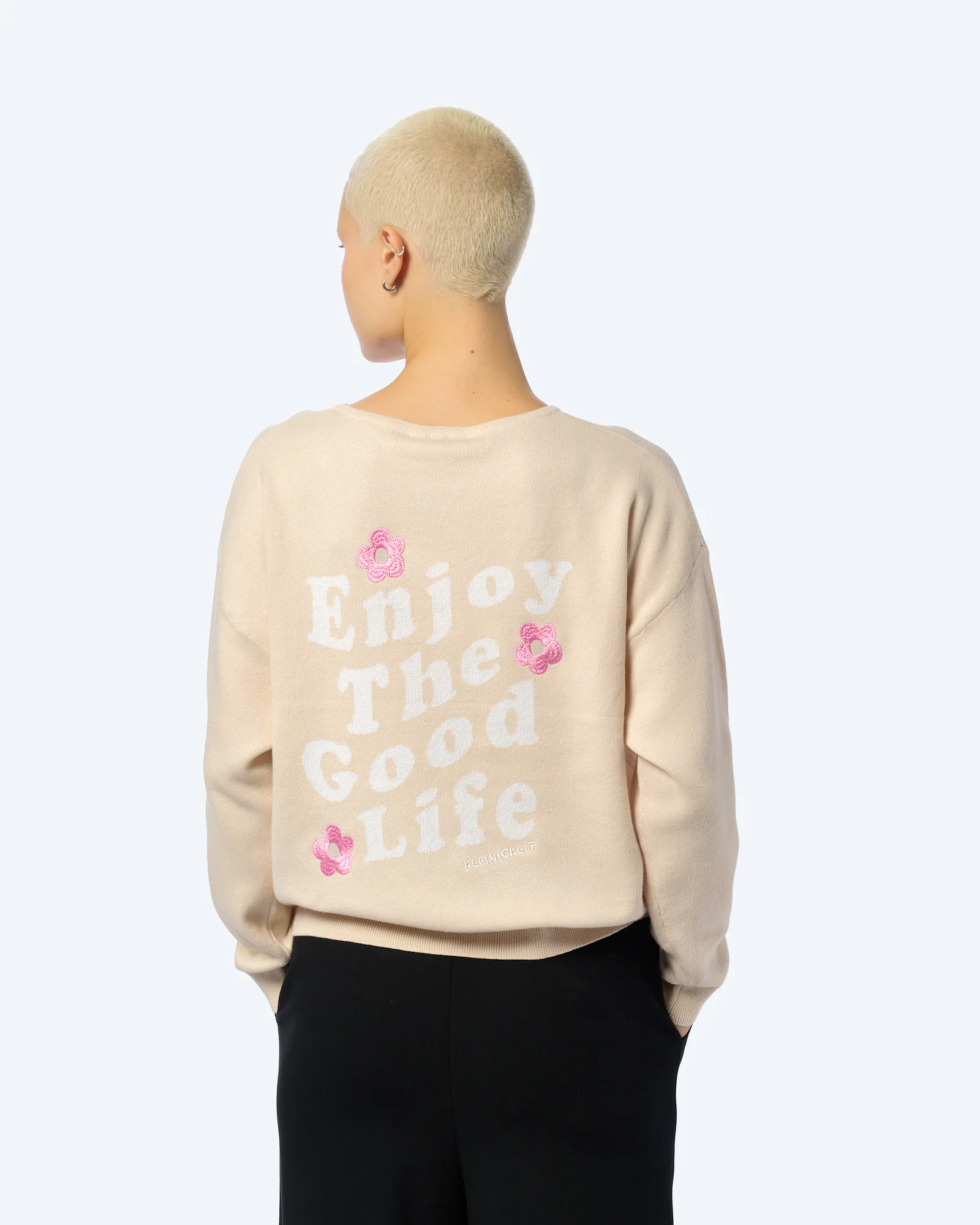 Kleinigkeit Wollma Good Life Strickpullover Beige