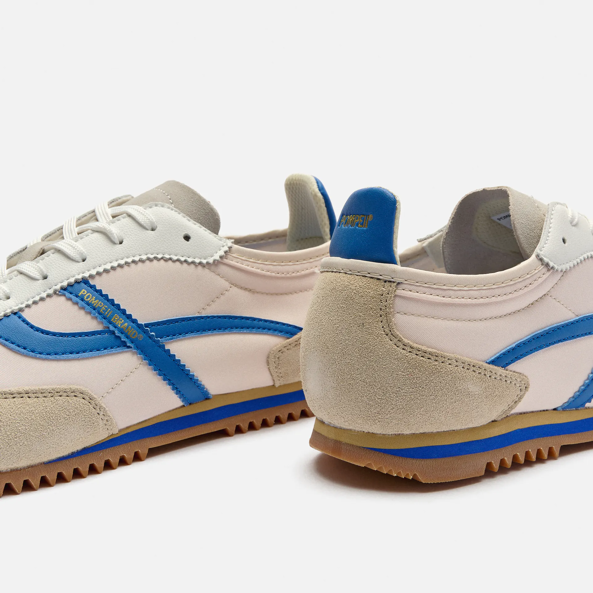 POMPEII Kite Nylon Sneaker Off White/Blue