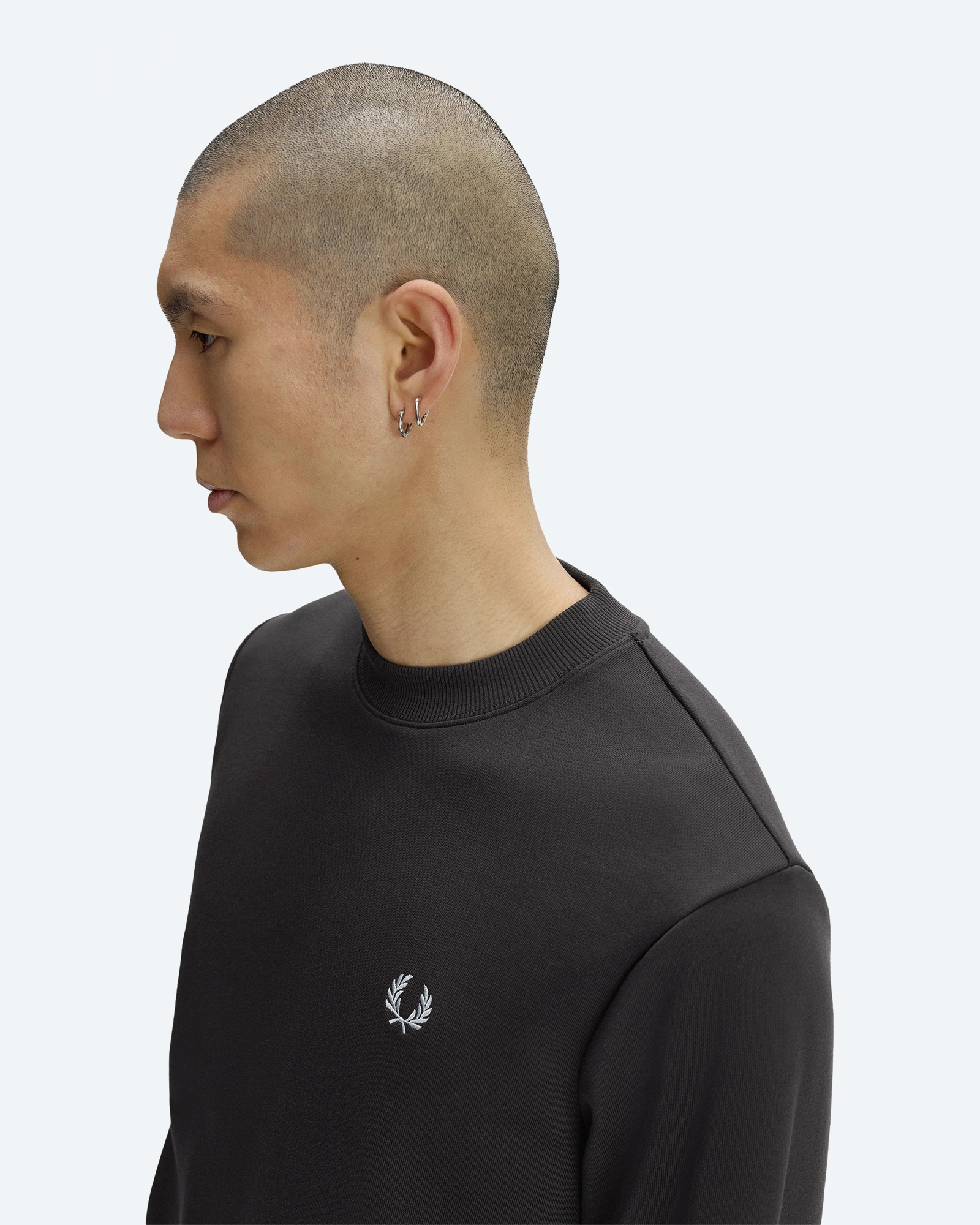 Crew Neck Sweatshirt Anchor Grey/Ace Blue/Slate