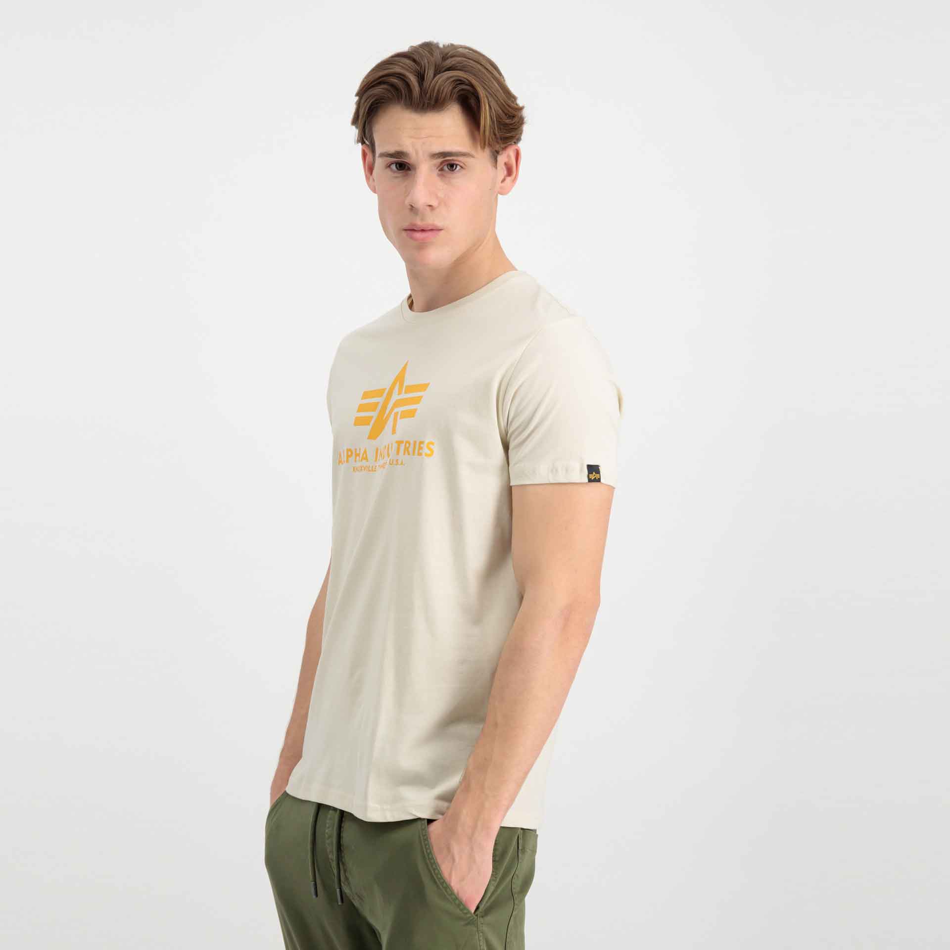 Alpha Industries Basic T-Shirt Vintage White