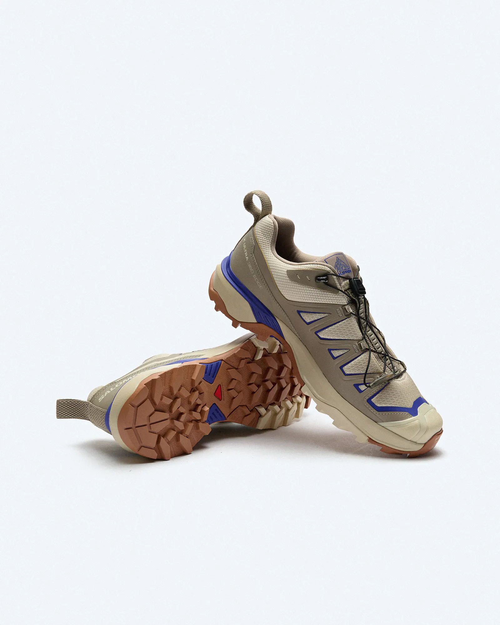 Salomon X Ultra 360 Edge Sneaker Almond Milk/Vintage Khaki/Spectrum Blue Salomon X Ultra 360 Edge Sneaker Almond Milk/Vintage Khaki/Spectrum Blue