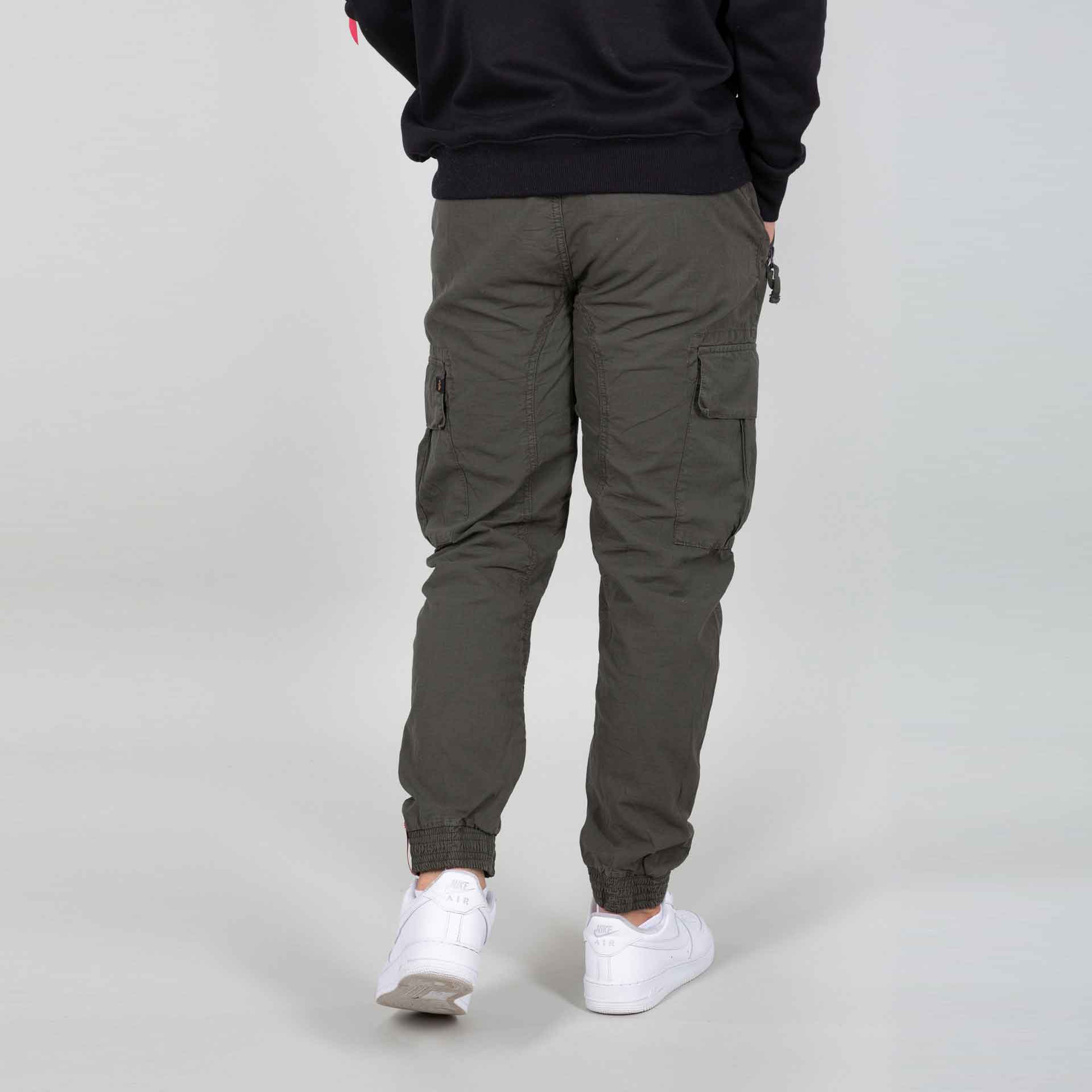 Alpha Industries Ripstop Cargo Pants Grey Black