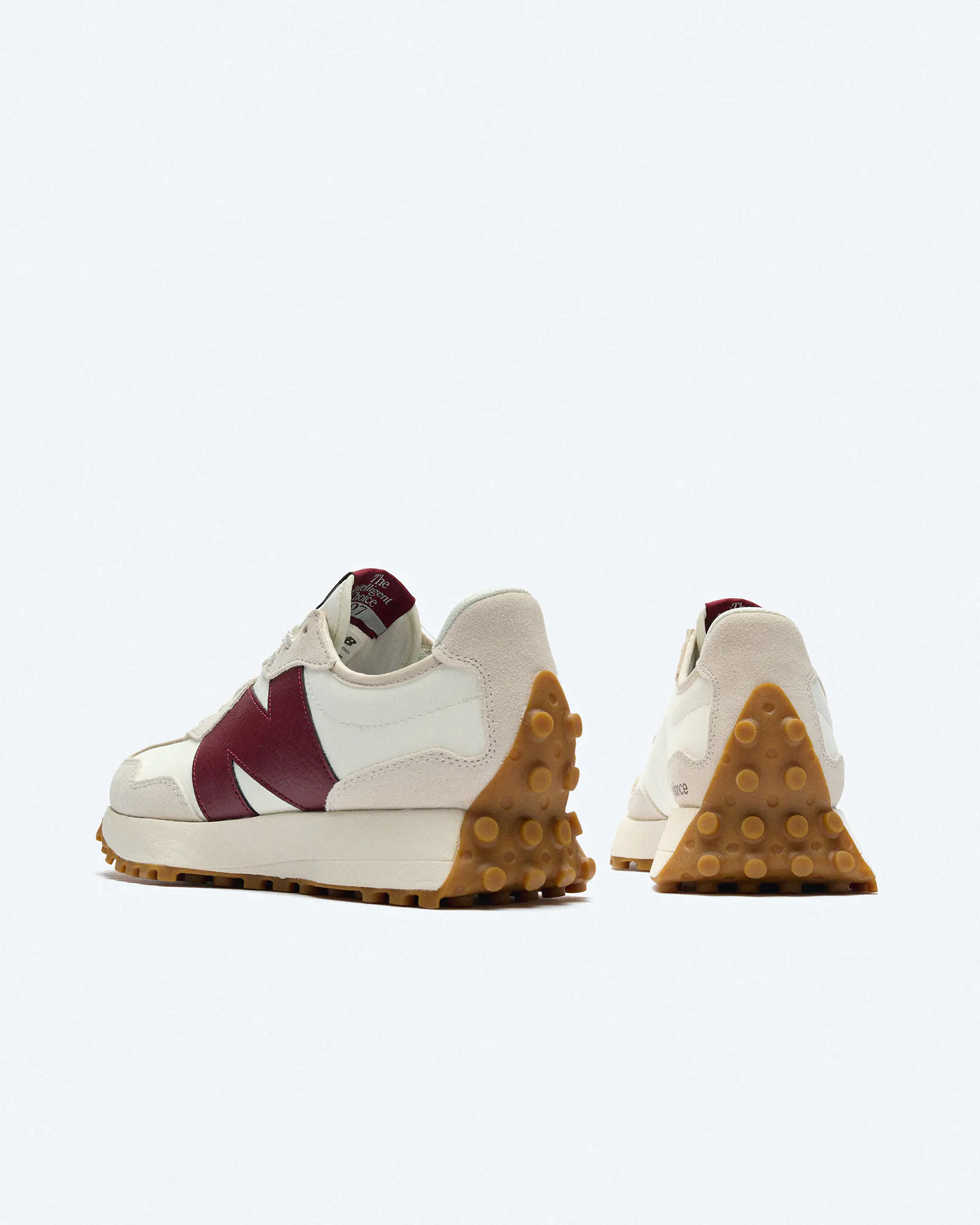 New Balance WS327 Lifestyle Sneaker Moonbeam/Burgundy New Balance WS327 Lifestyle Sneaker Moonbeam/Burgundy