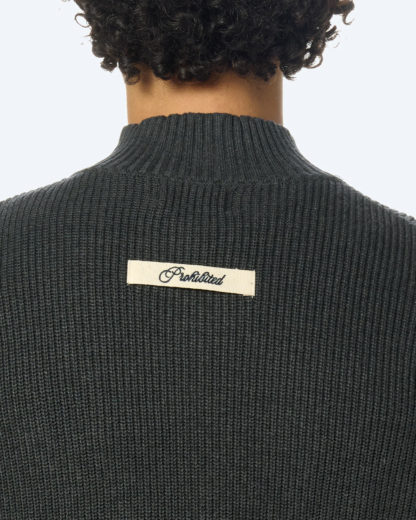 Campus Knit Jacket Dark Grey