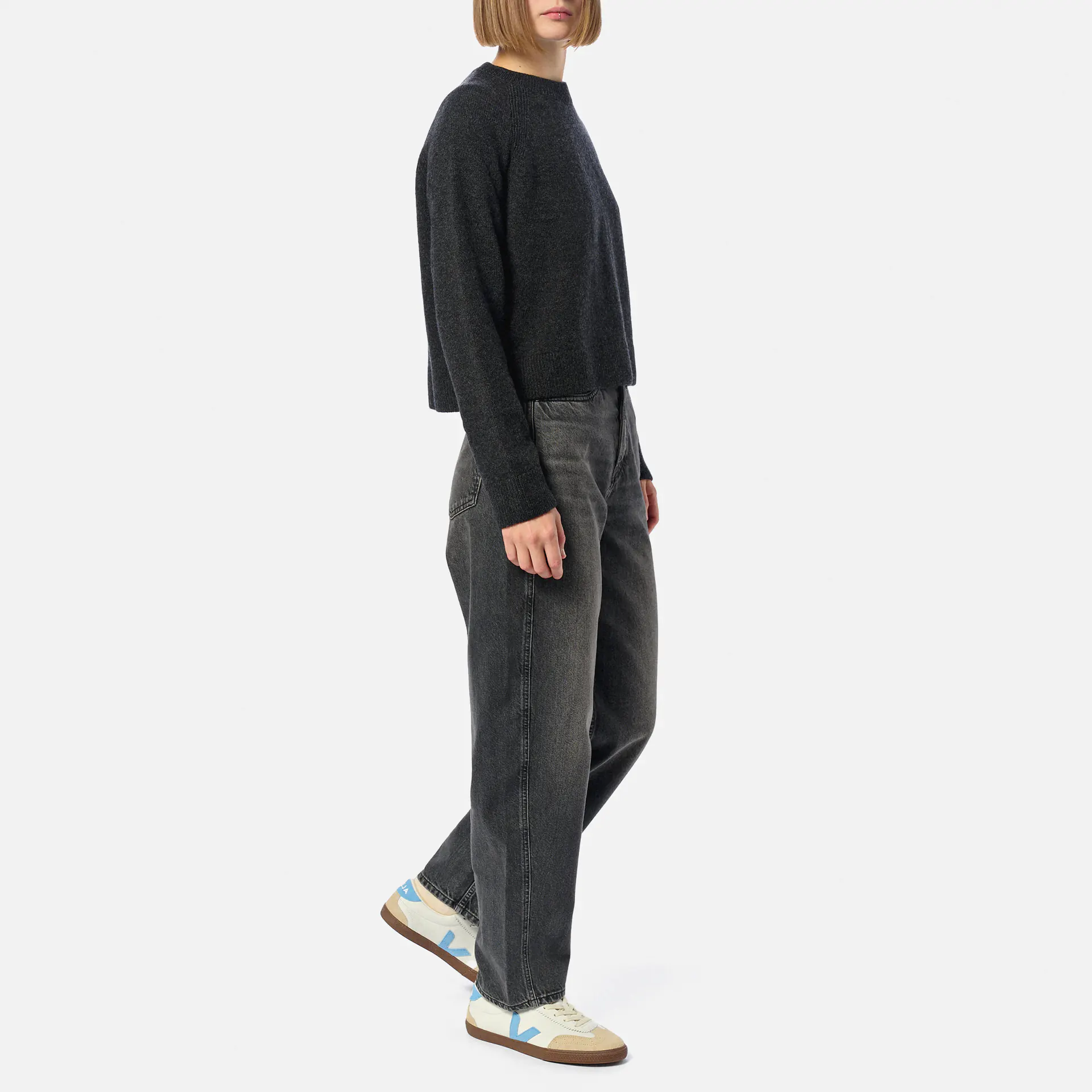 ARMEDANGELS DILIRIAA REGLANA Sweater Steel Melange