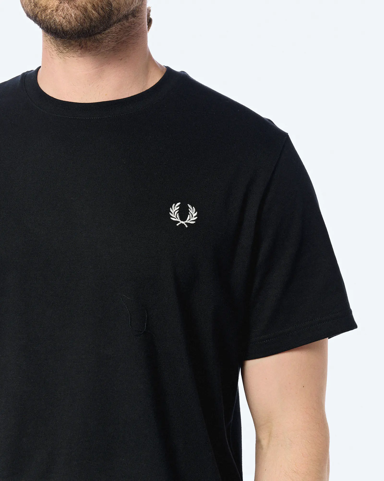 Fred Perry Bold Branding T-Shirt Black