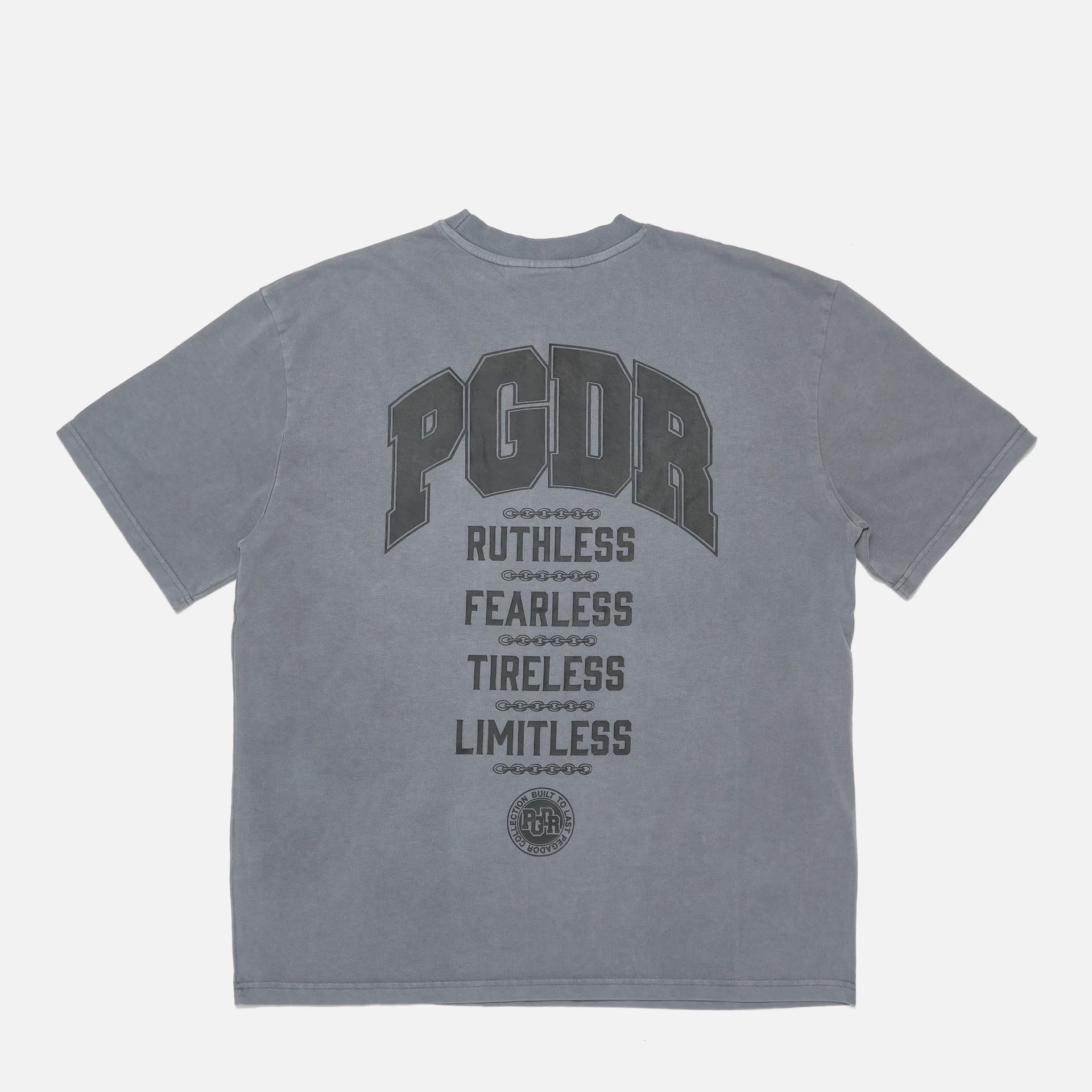 PEGADOR Orsett Oversized T-Shirt Vintage Grey