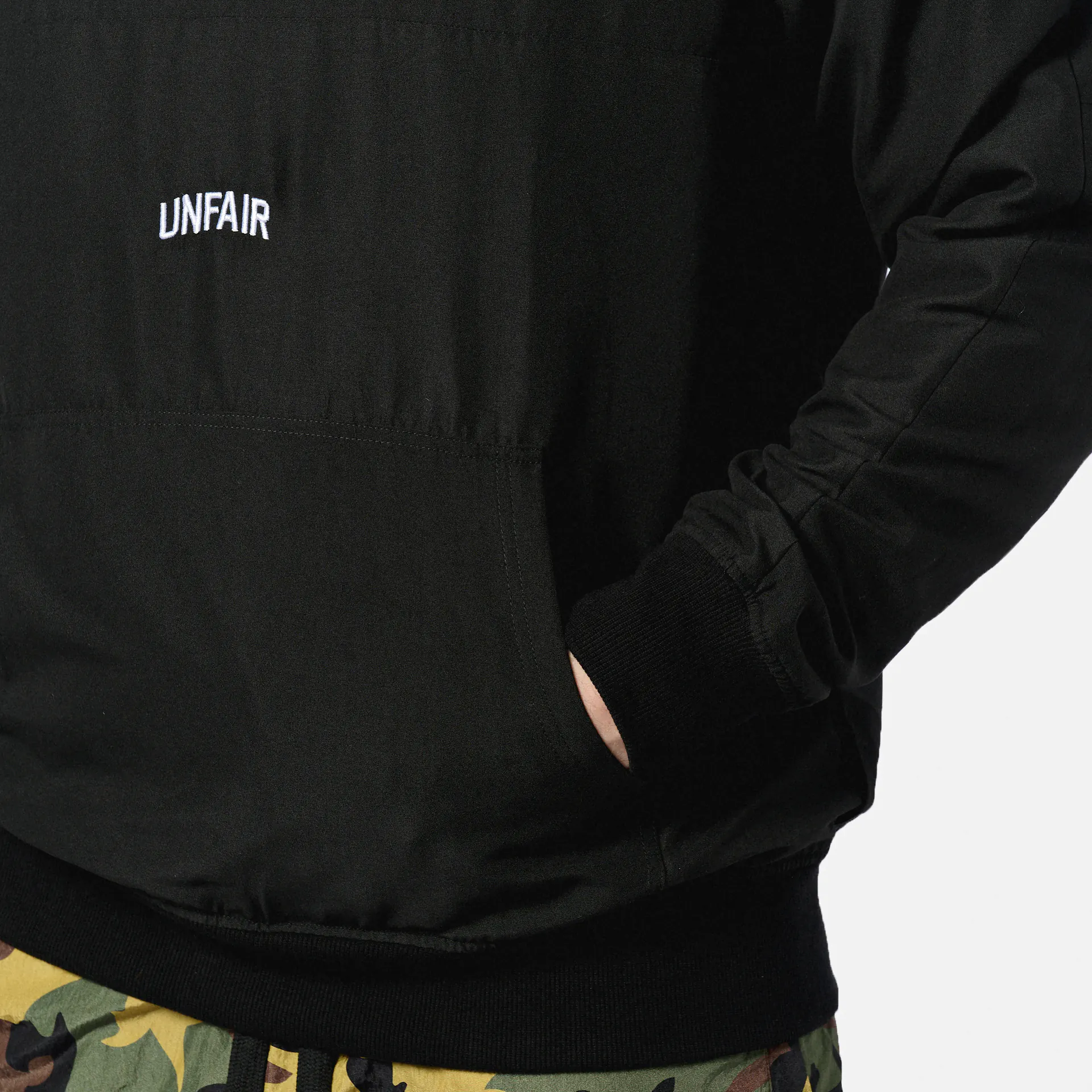 Unfair Athletics Curved Halfzip Black