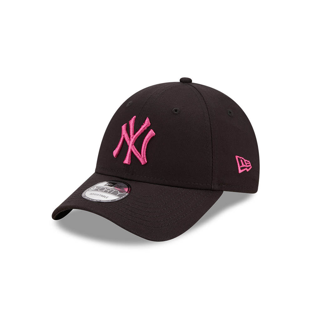 New Era 9FORTY New York Yankees Cap Black / Pink