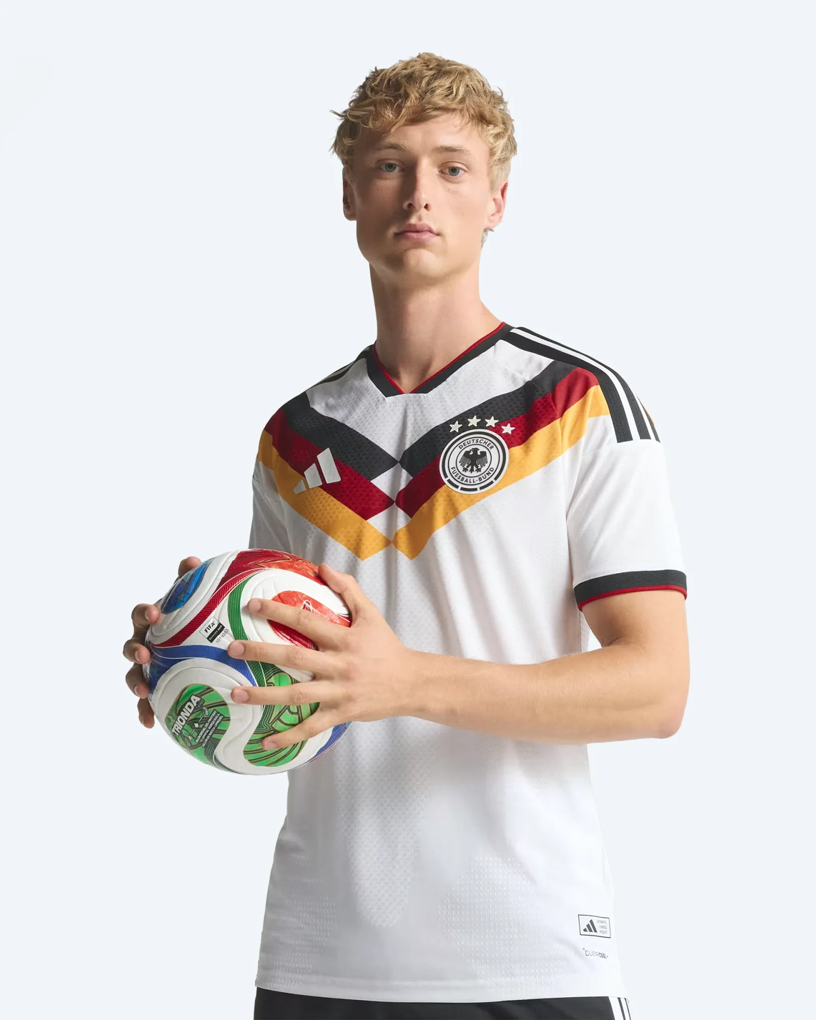 DFB Germany 26 Home Authentic Jersey White