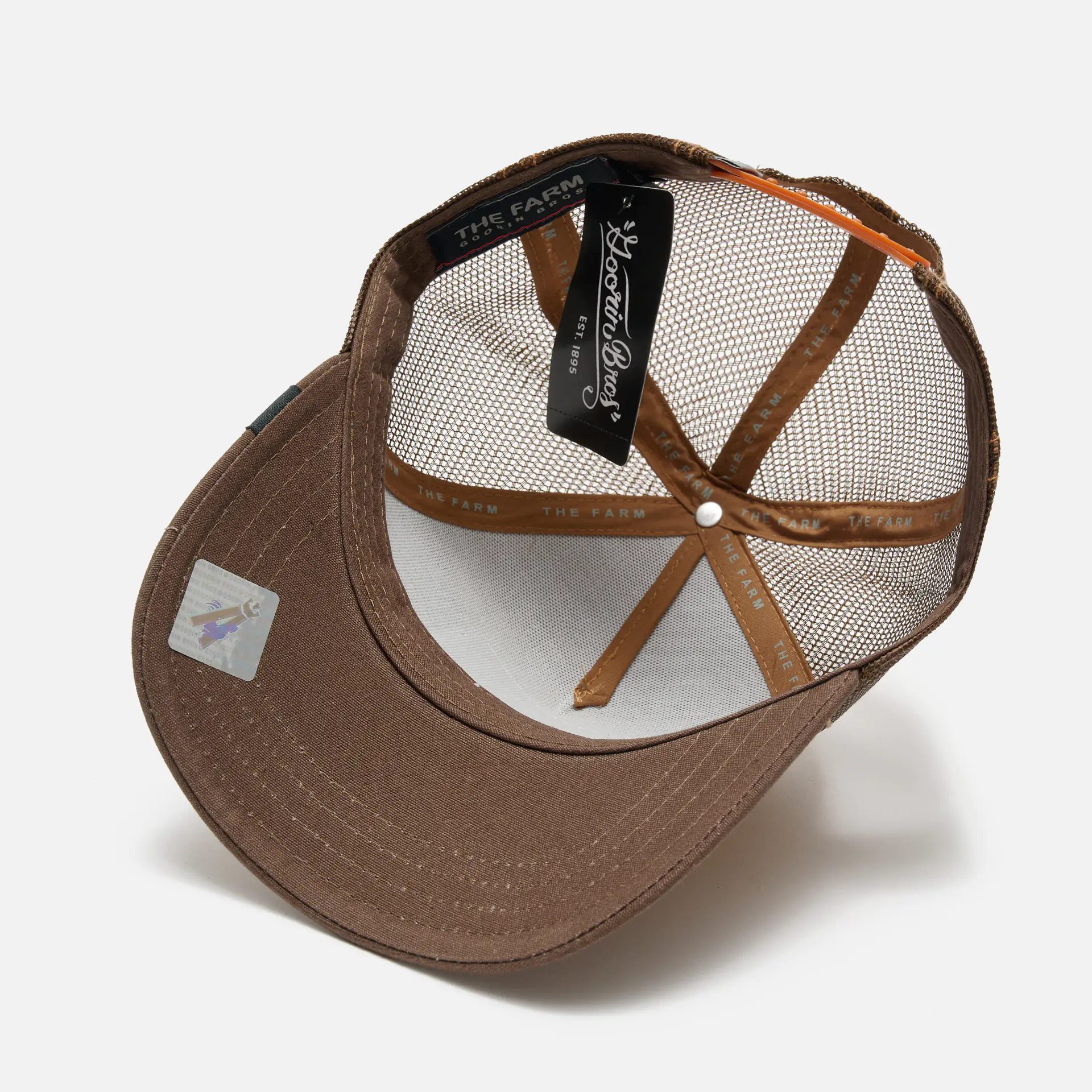 Goorin Bros The Loyal Dog Trucker Cap Brown