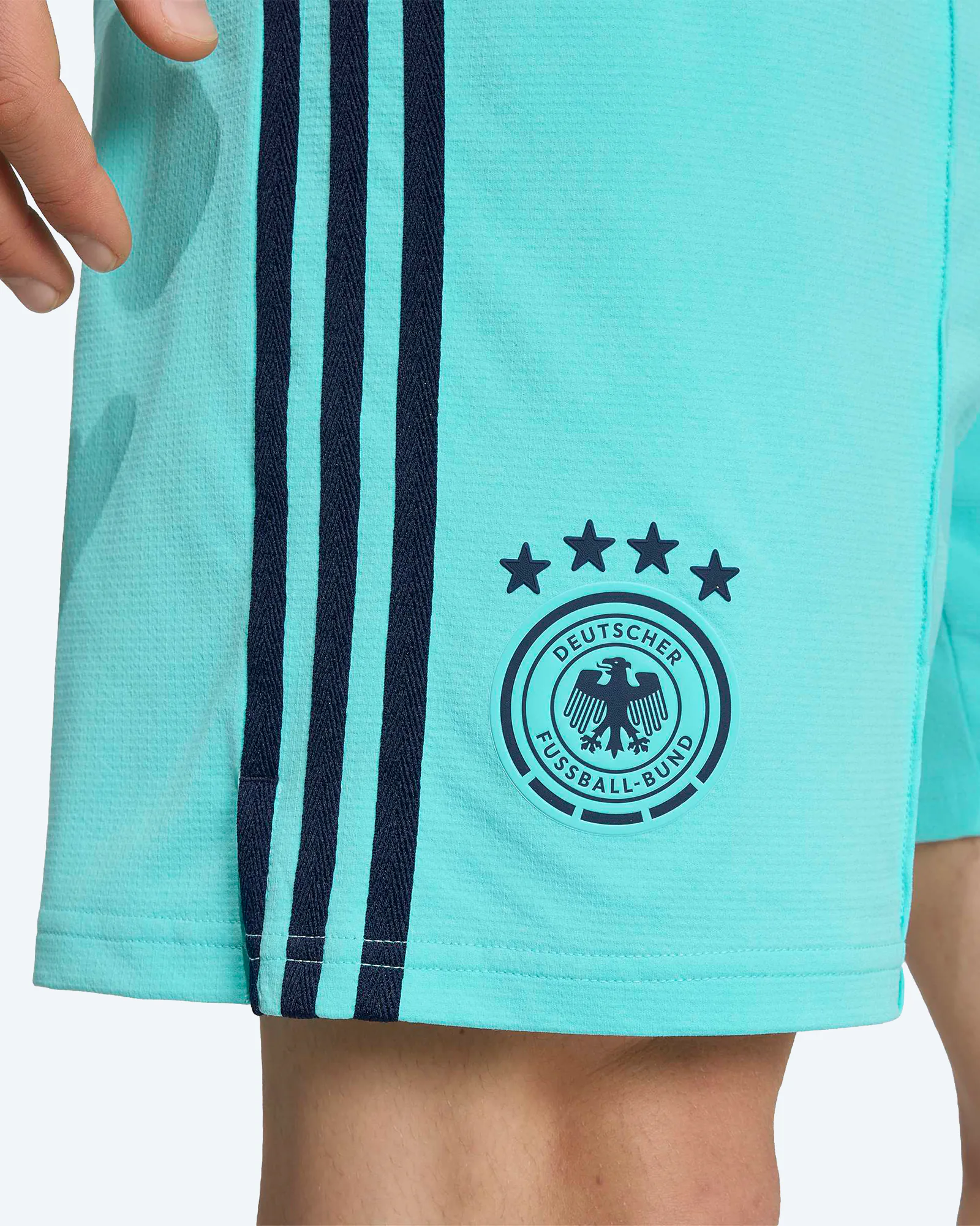 DFB 26 Away Authentic Shorts Flash Aqua