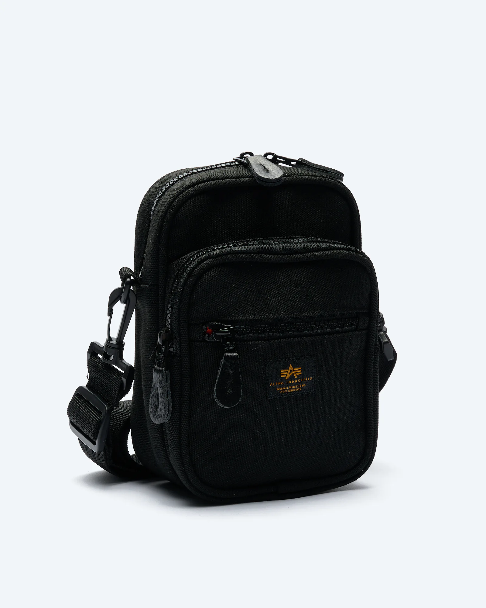 Alpha Industries Label Messenger Small Bag Black