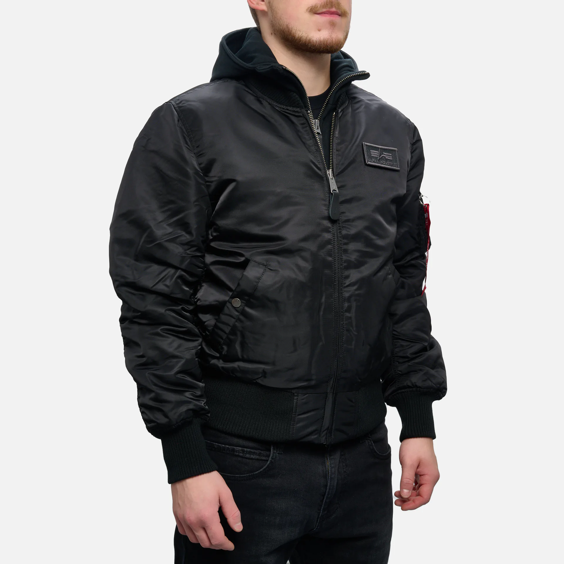 Alpha Industries MA-1 D-Tec Bomberjacket Black/Black