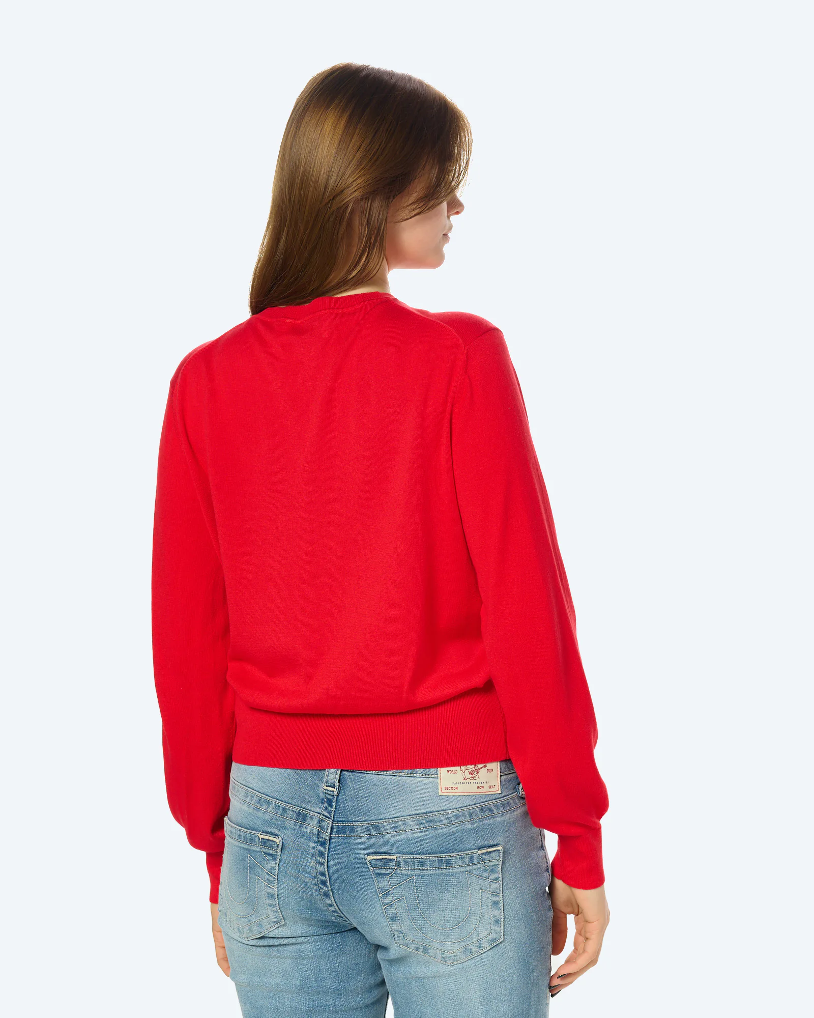 ARMEDANGELS FINE Knit Sweatshirt Mars Red