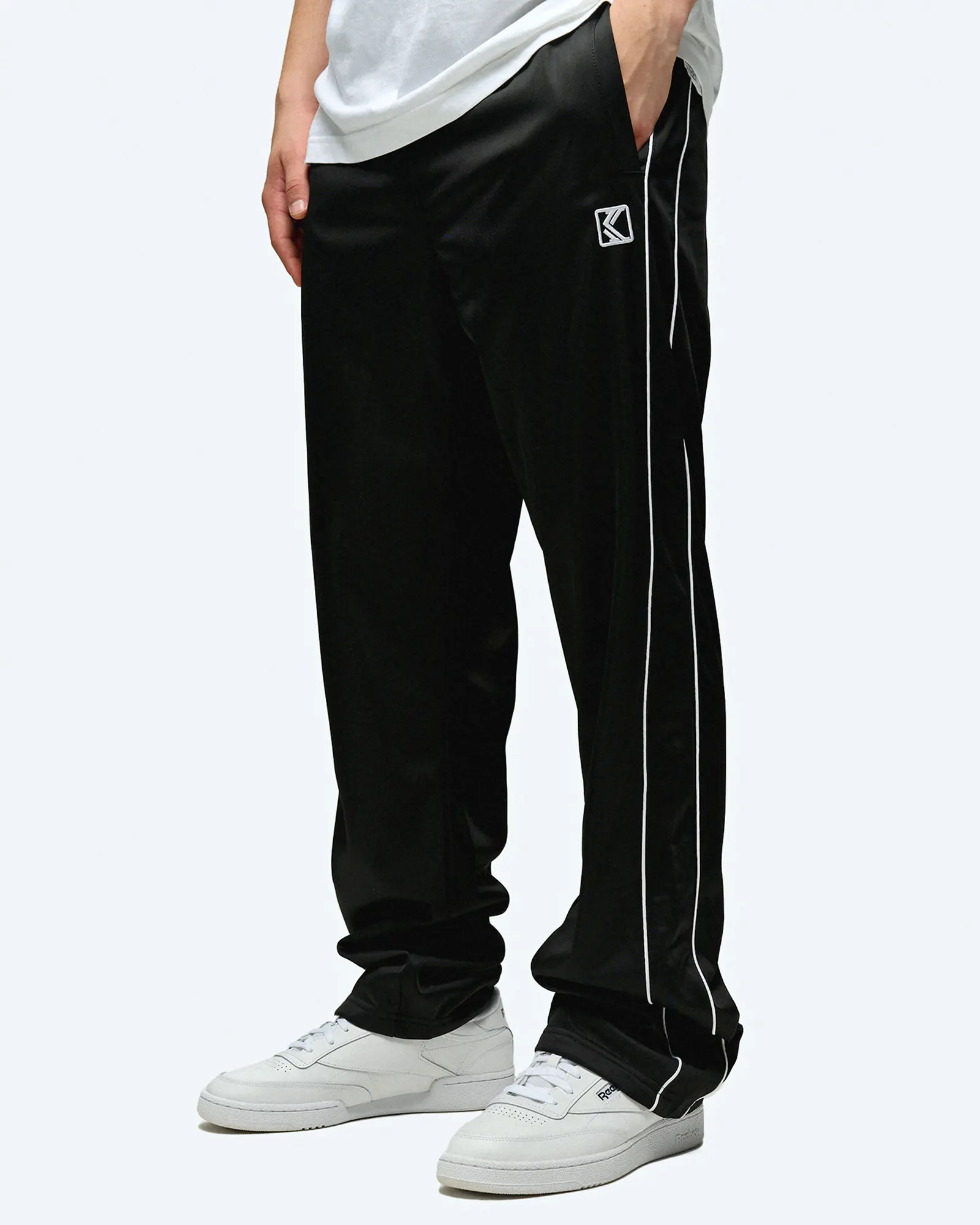 Karl Kani OG Trackpants Black/White Karl Kani OG Trackpants Black/White