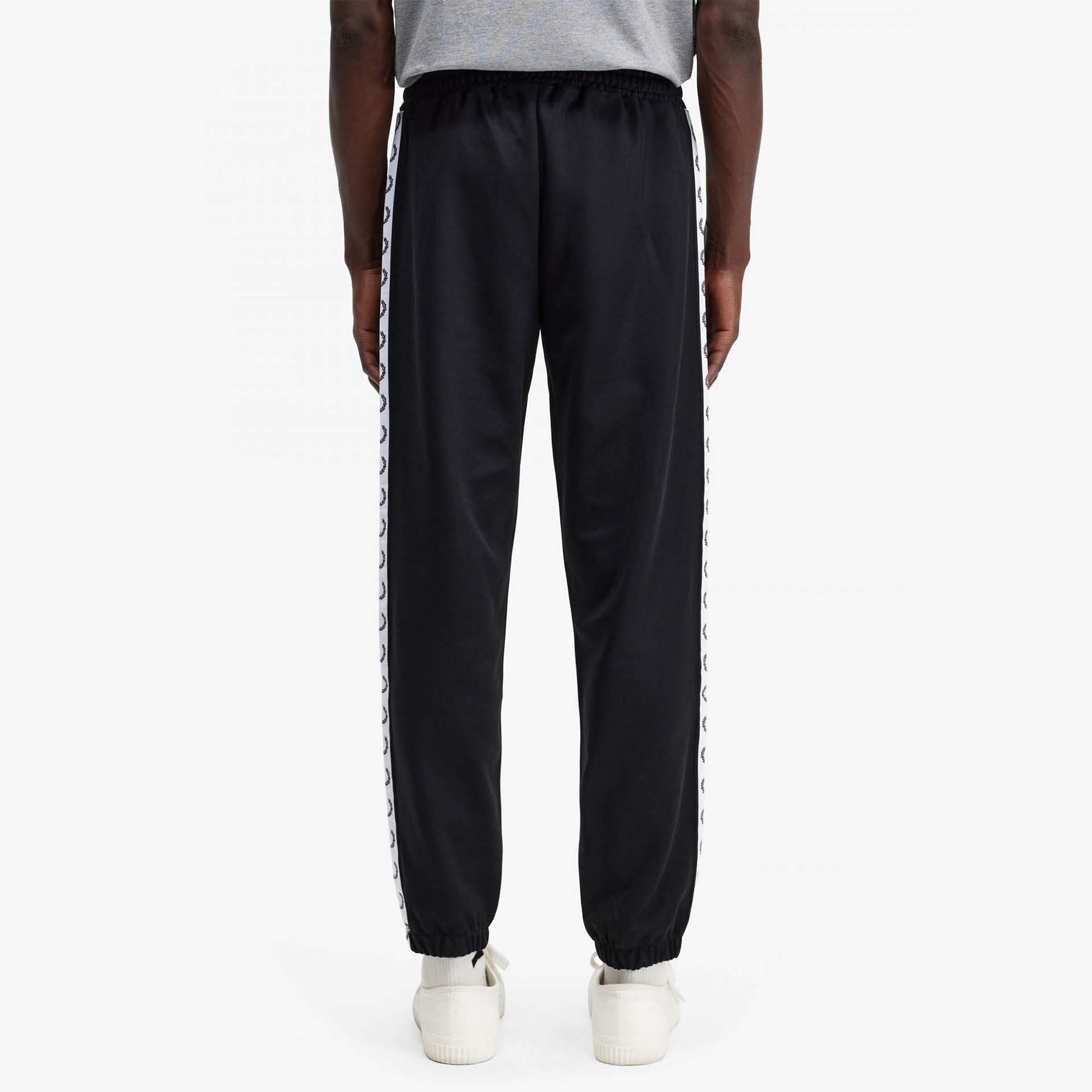 Fred Perry Taped Track Pant Black