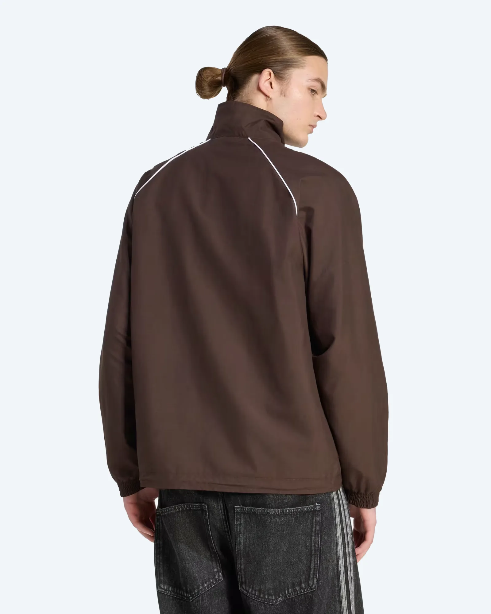 adidas Originals Chest Stripe Track Top Aurora Coffee