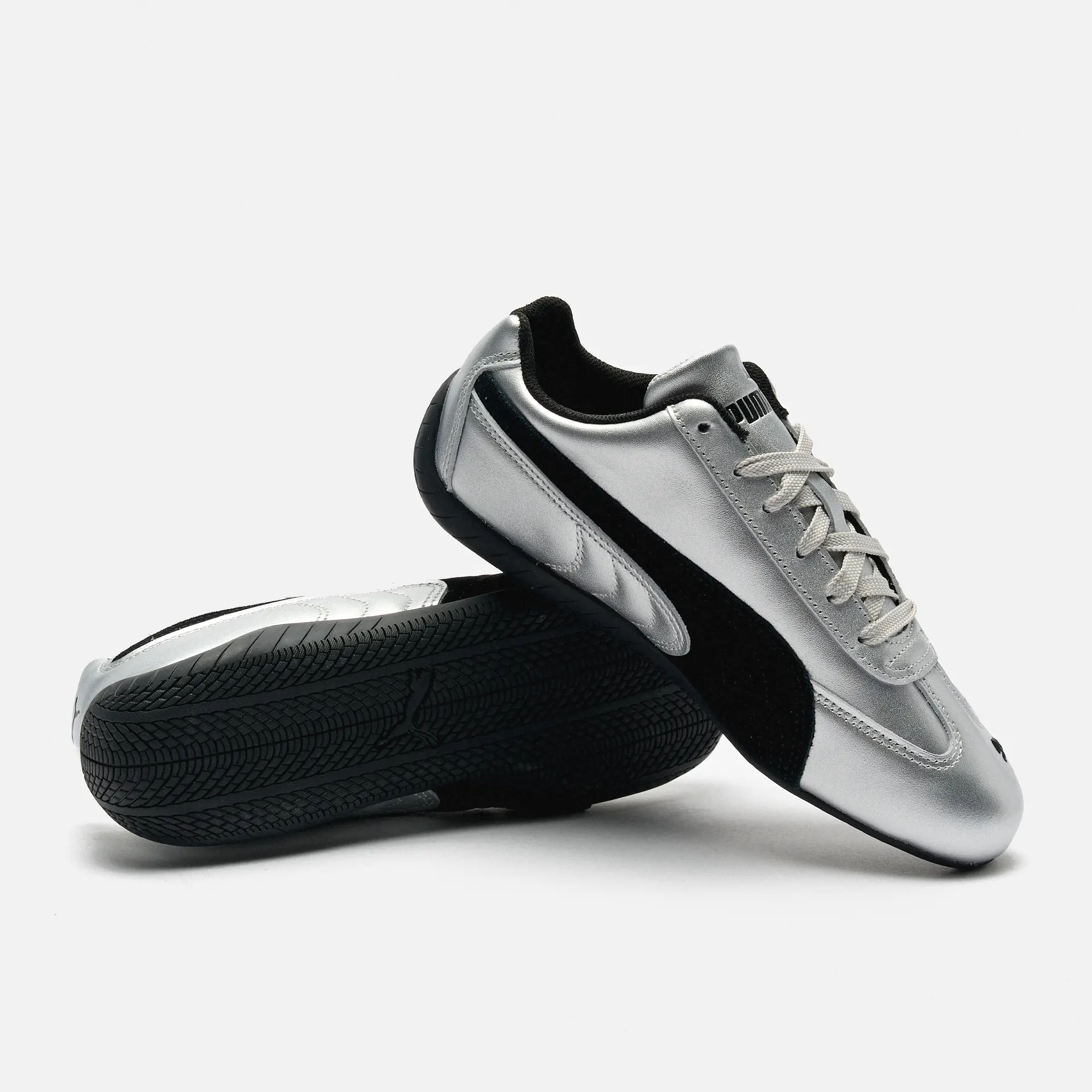 PUMA Speedcat Metallic Sneaker Silver