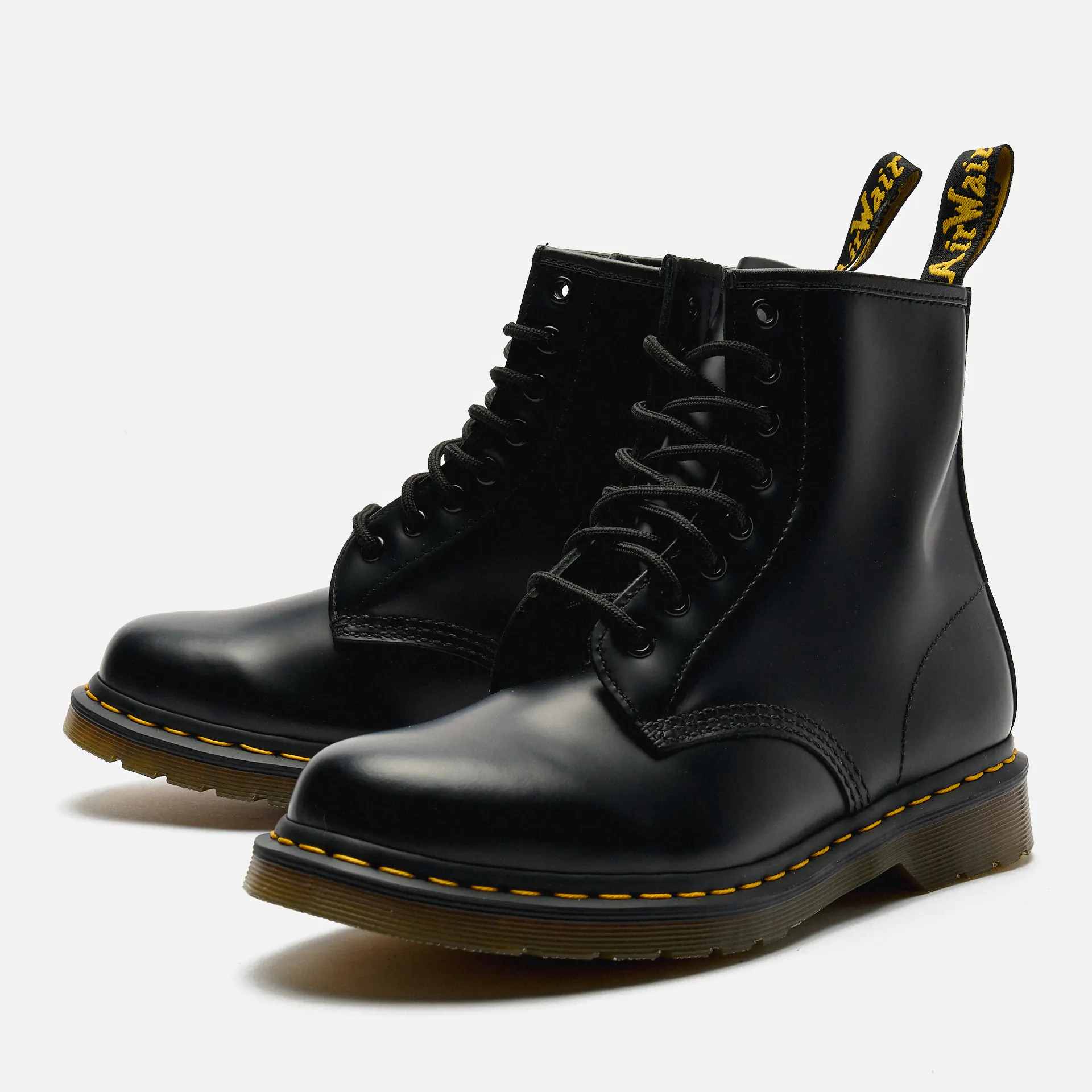 Dr. Martens 1460 Smooth Leather Lace Up Boots Black