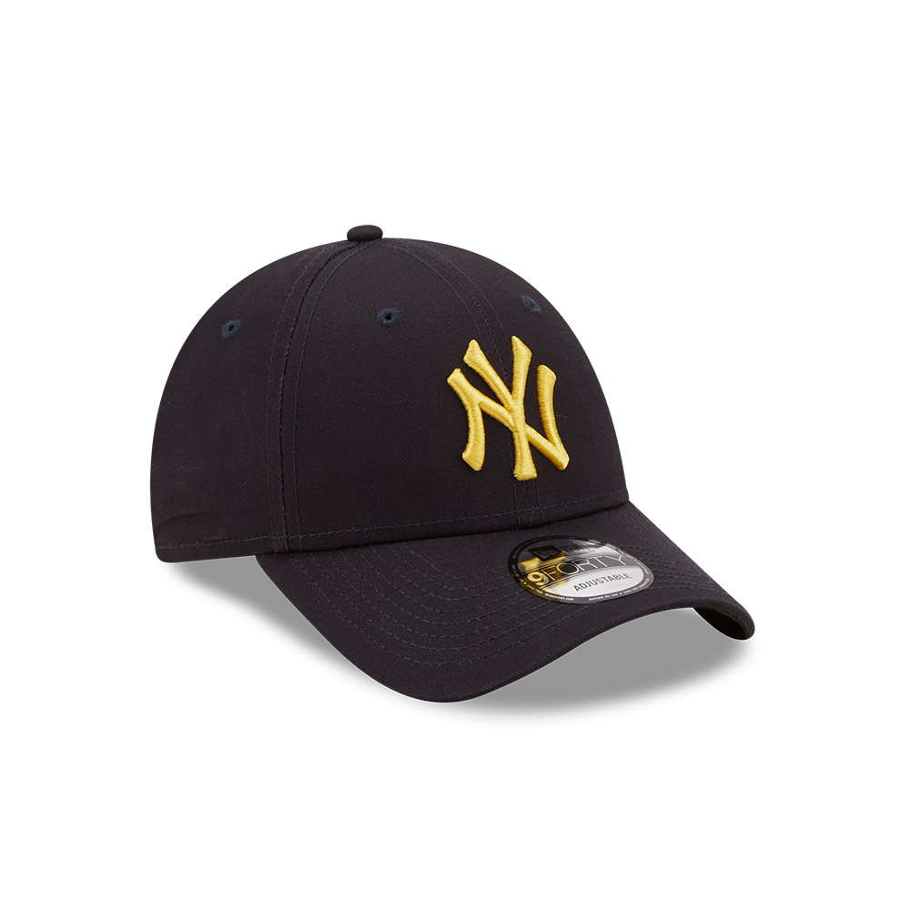 New Era MLB NY Yankees 9Forty Strapback Cap Navy/Yellow