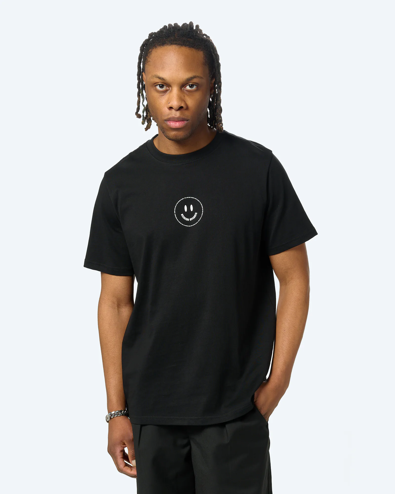 Weekend Offender Away Graphic T-Shirt Black