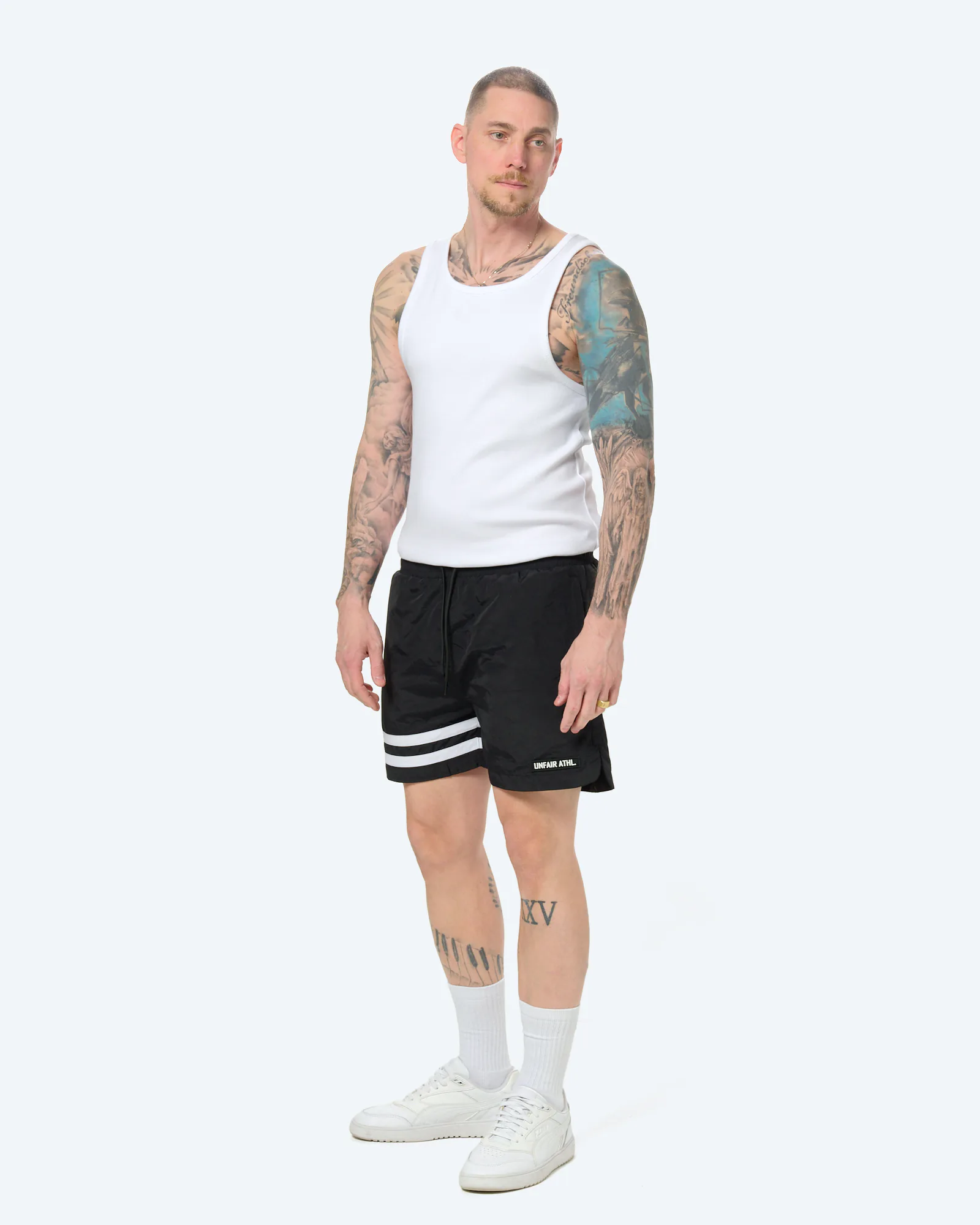DMWU Athletic Swim Shorts Black