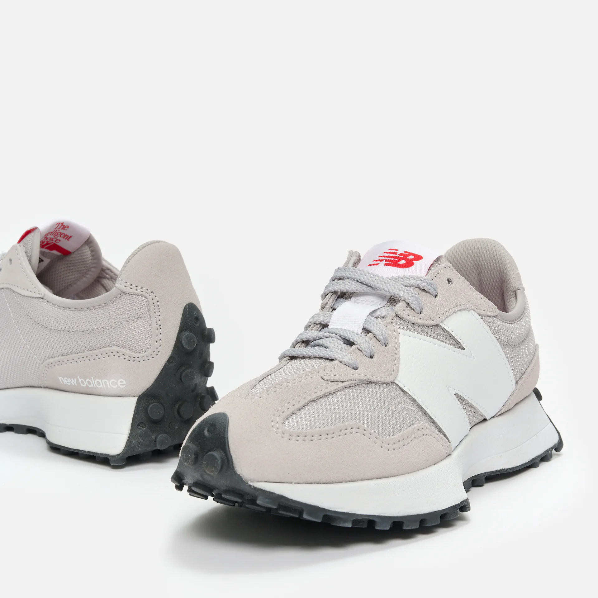 New Balance MS327V1 Sneaker Rain Cloud / White