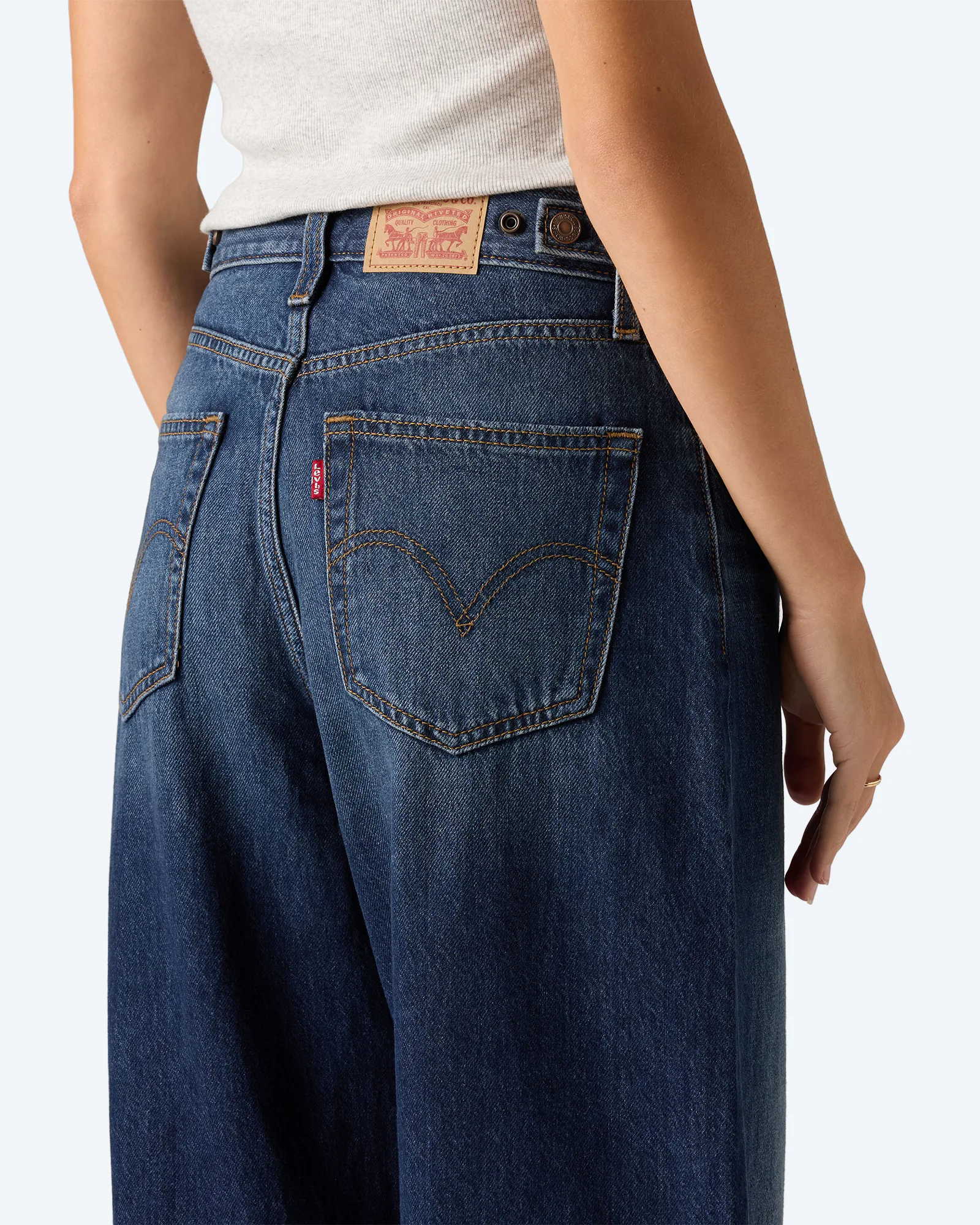 Cinch Taper Ankle Dark Indigo - Worn In Washed Right