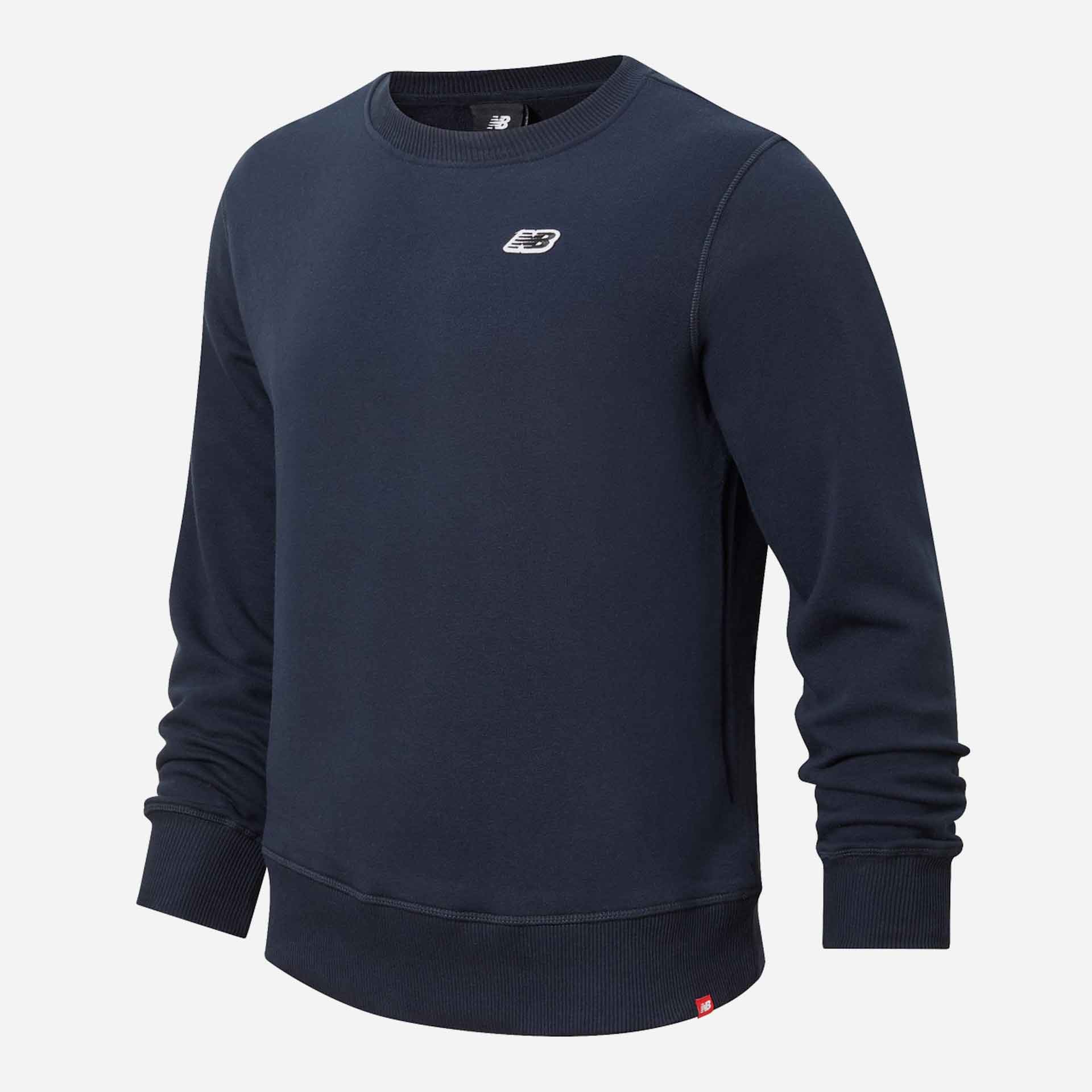 New Balance Small Logo Crew Sweat Navy