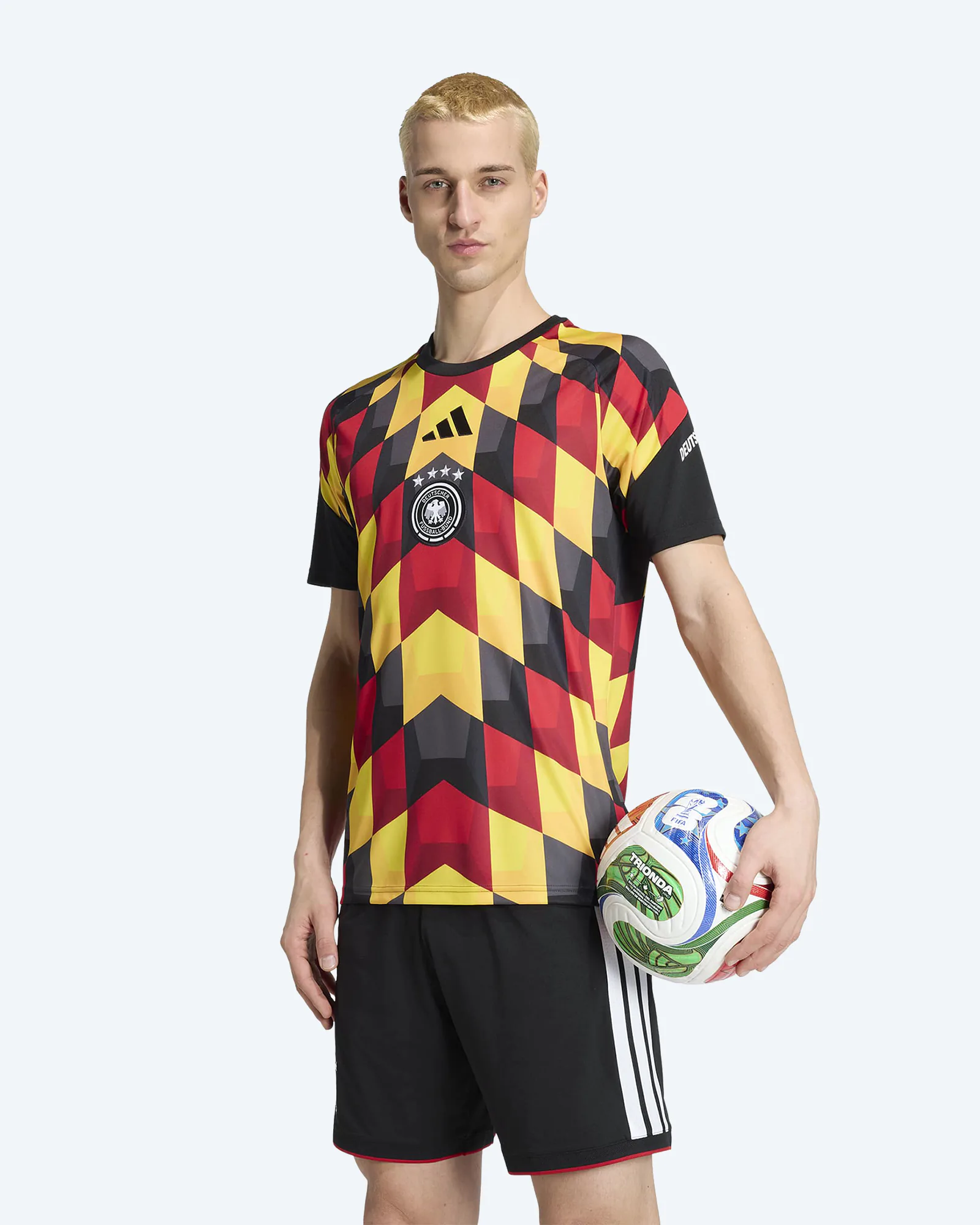 DFB Pre Shirt Home 26 Black/Yellow