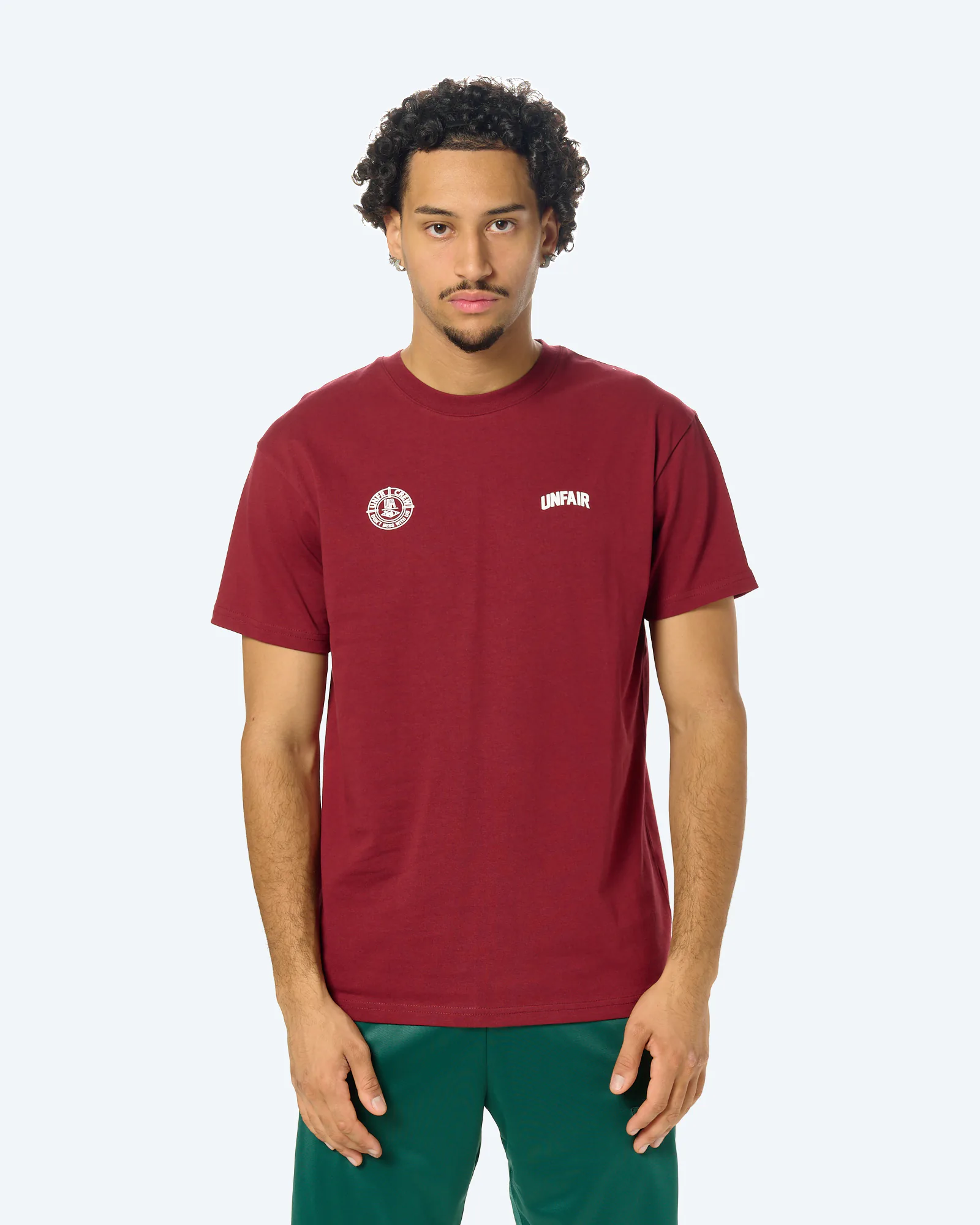 Two Side Logo T-Shirt Merlot