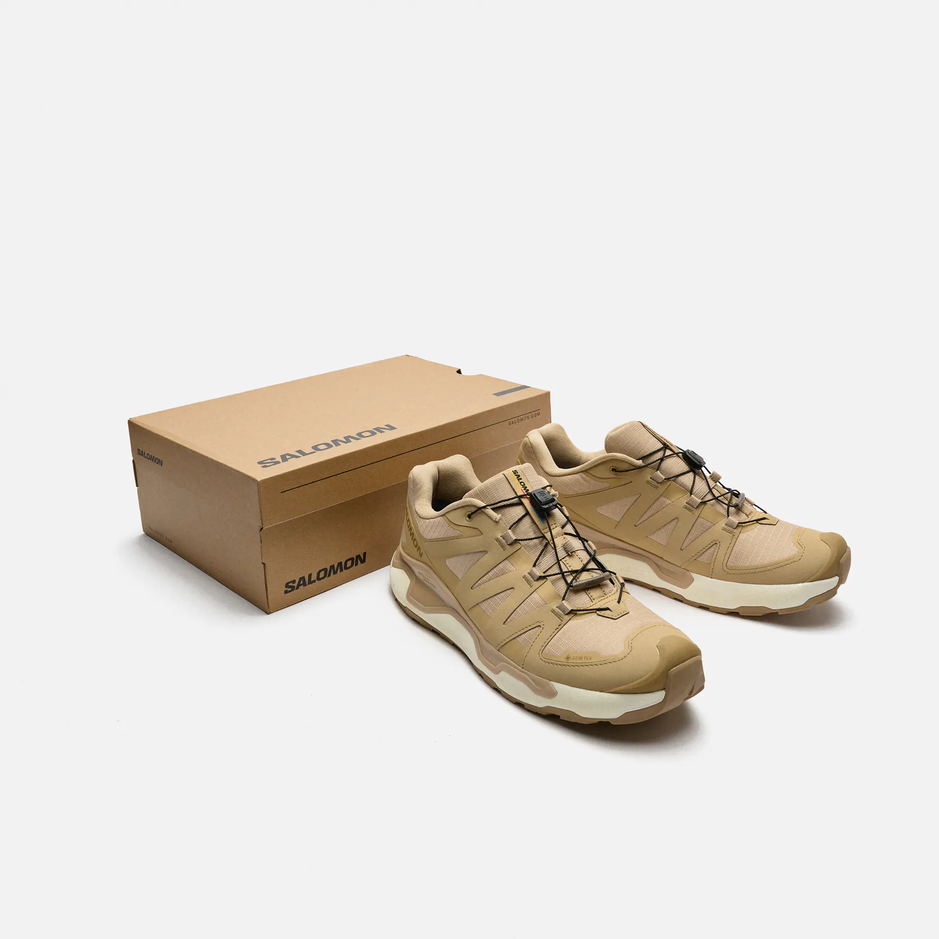 Salomon XC ROAM GTX Sneaker Safari/Safari/Kelp