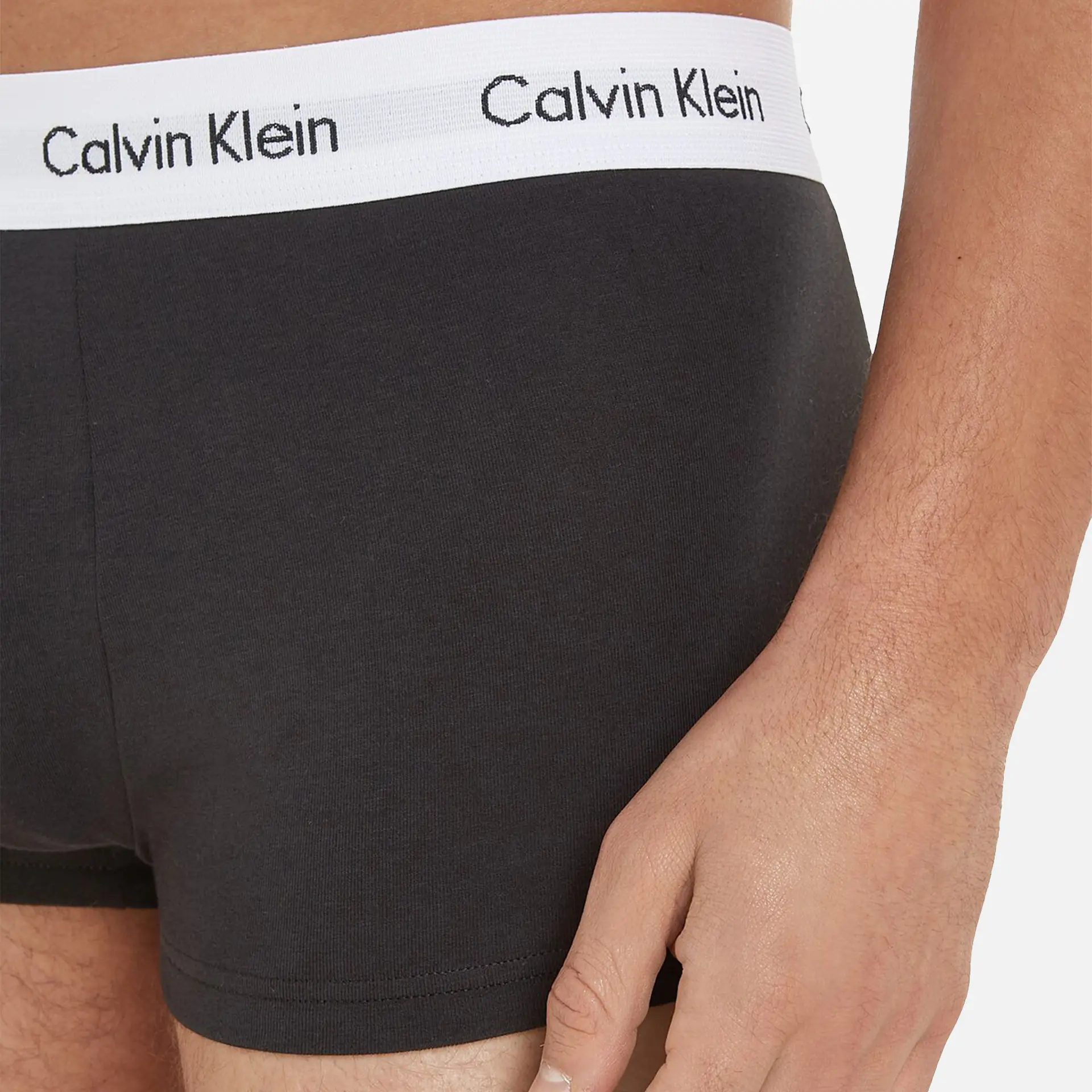 Calvin Klein 3Pack Low Rise Trunk Black