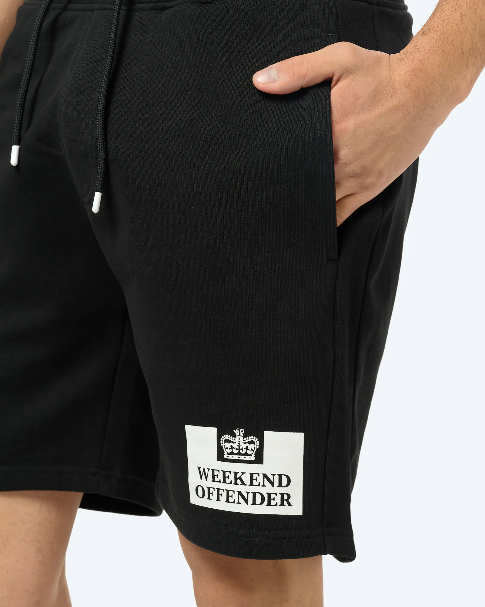 Weekend Offender Action Short Classic Jog Short Black