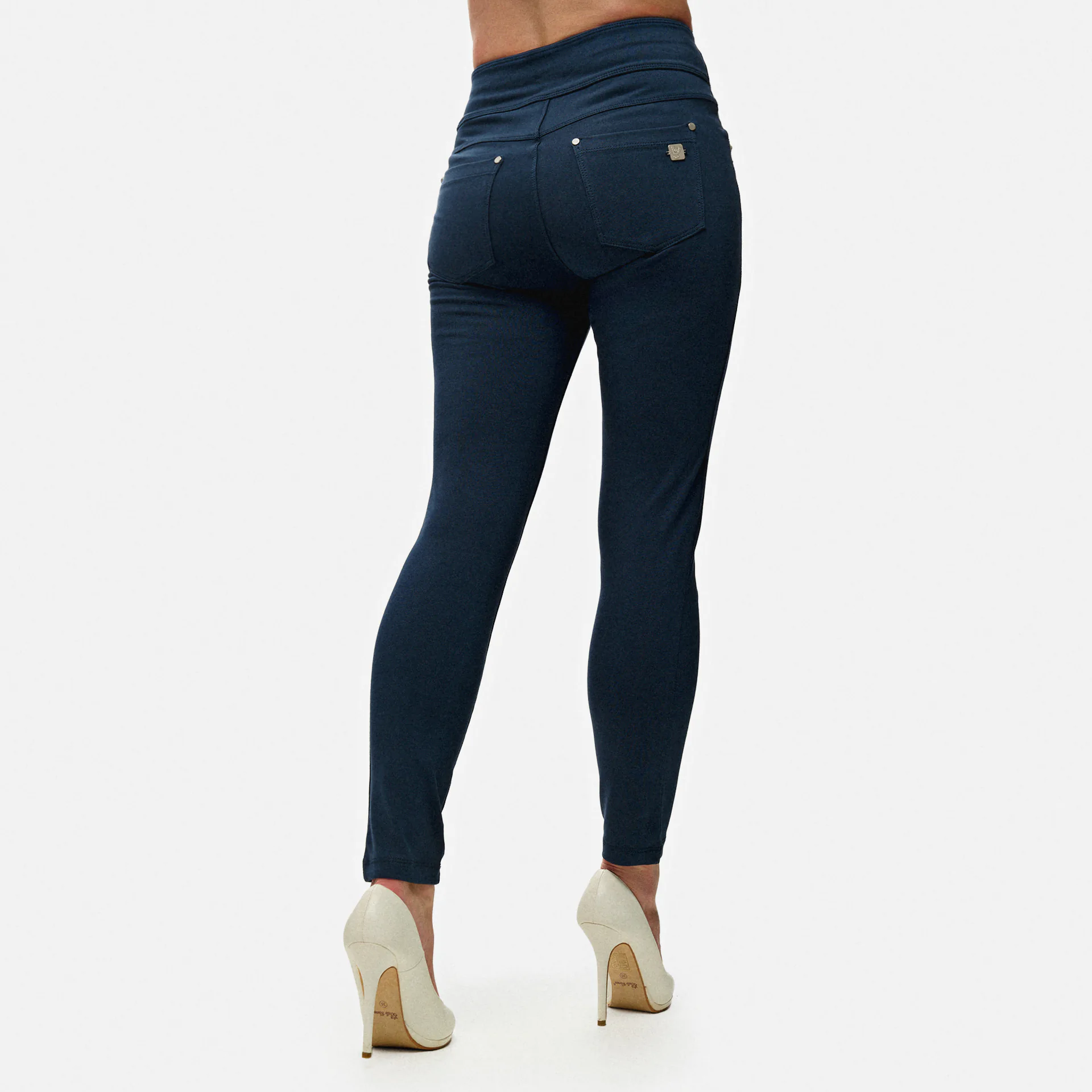 Freddy NOW Yoga Skinny Medium Waist 7/8 Navy