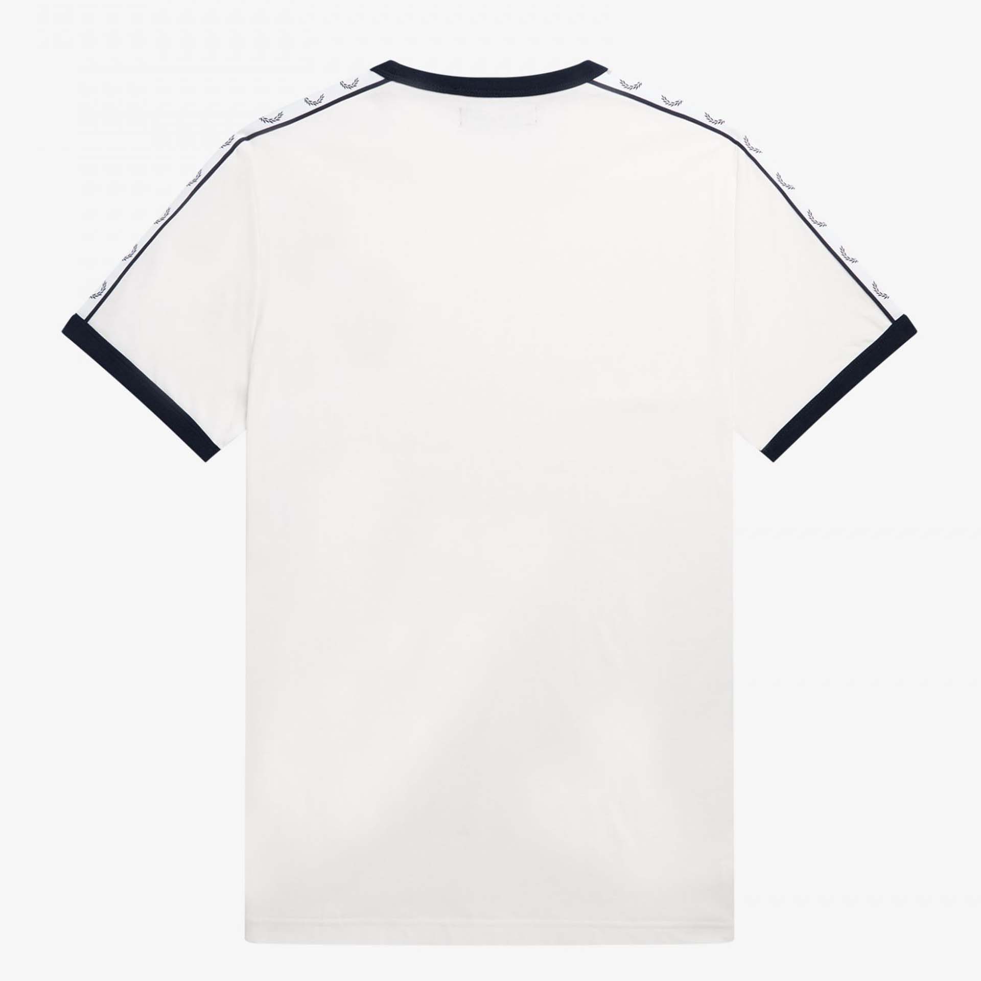 Fred Perry Taped Ringer T-Shirt  Snow White