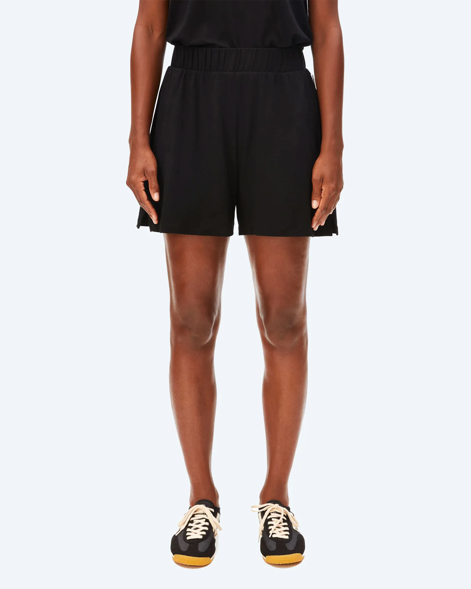 ARMEDANGELS RELAXED JERSEY SHORTS Black