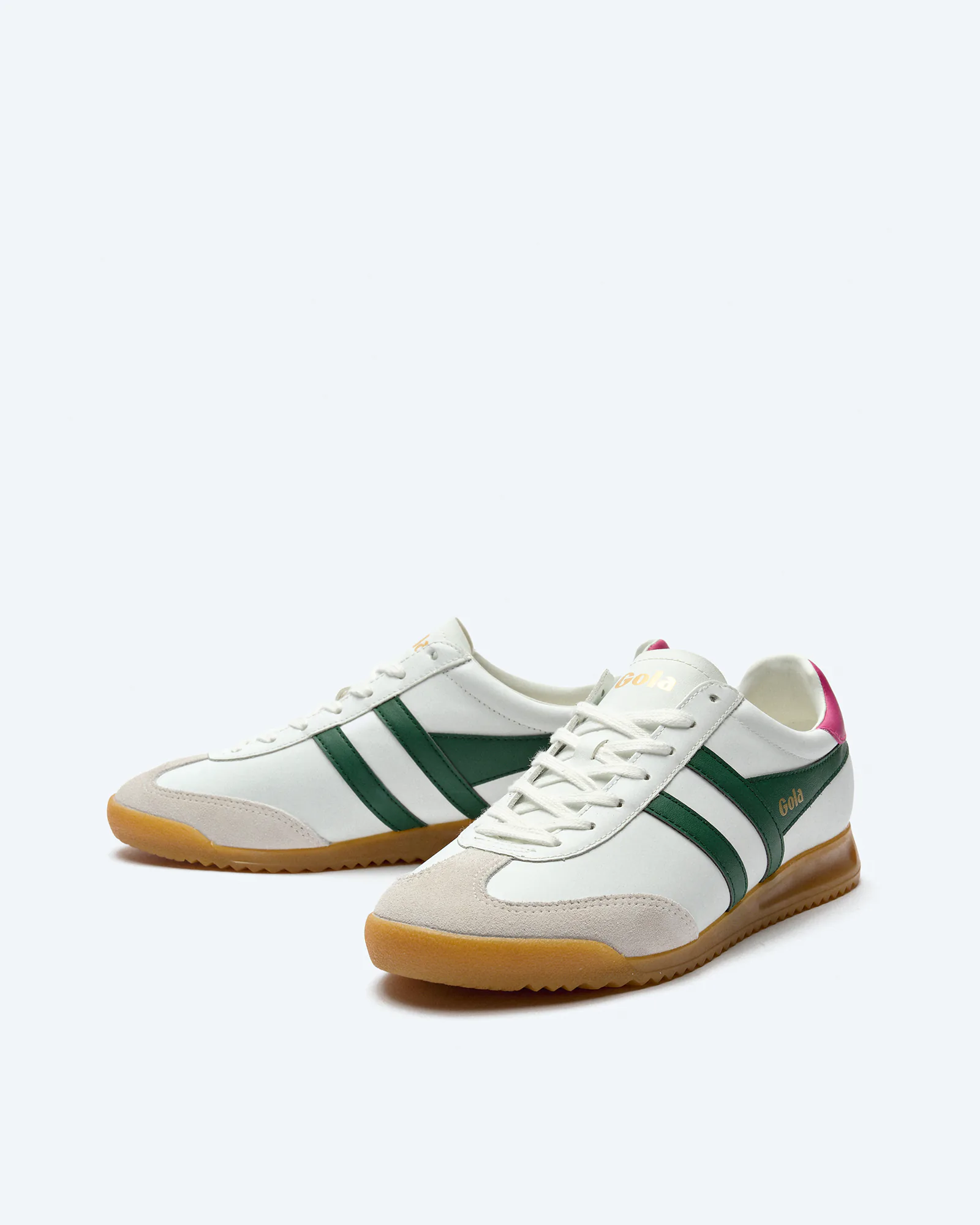 Gola Torpedo Leather Sneaker White/Evergreen/Deep Red Gola Torpedo Leather Sneaker White/Evergreen/Deep Red