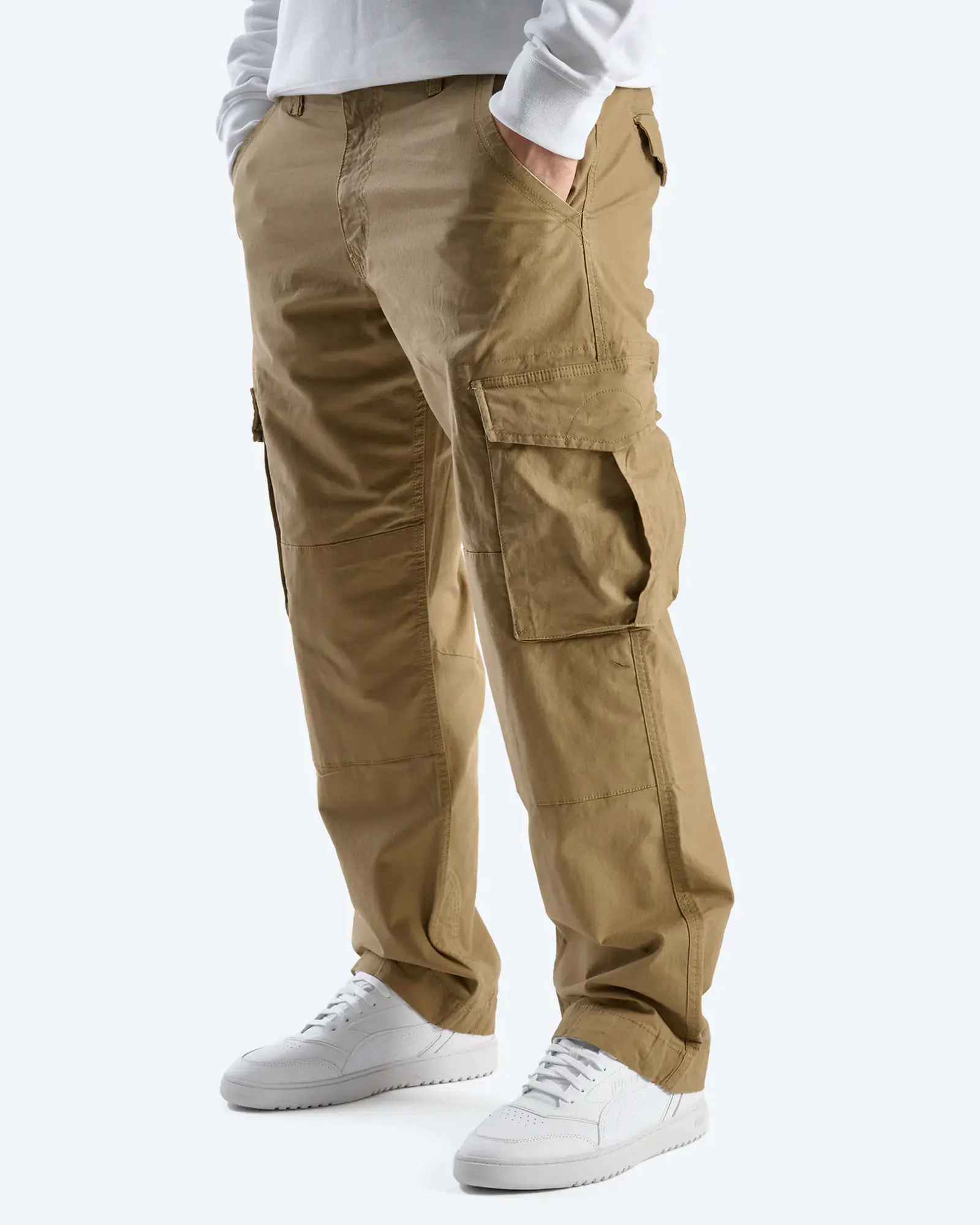 Reell Jeans Flex Cargo LC Pant Dark Sand Reell Jeans Flex Cargo LC Pant Dark Sand