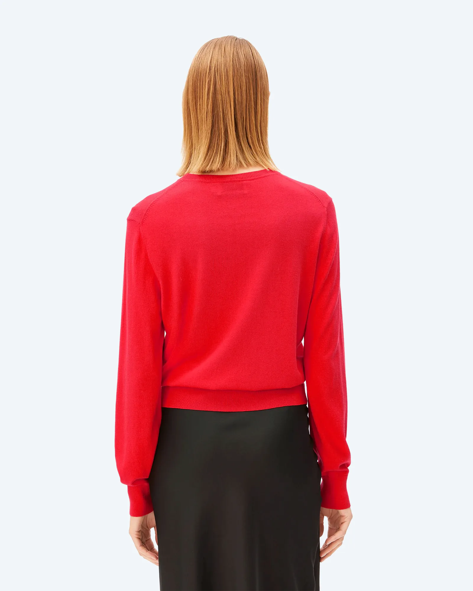 ARMEDANGELS FINE Knit Sweatshirt Mars Red
